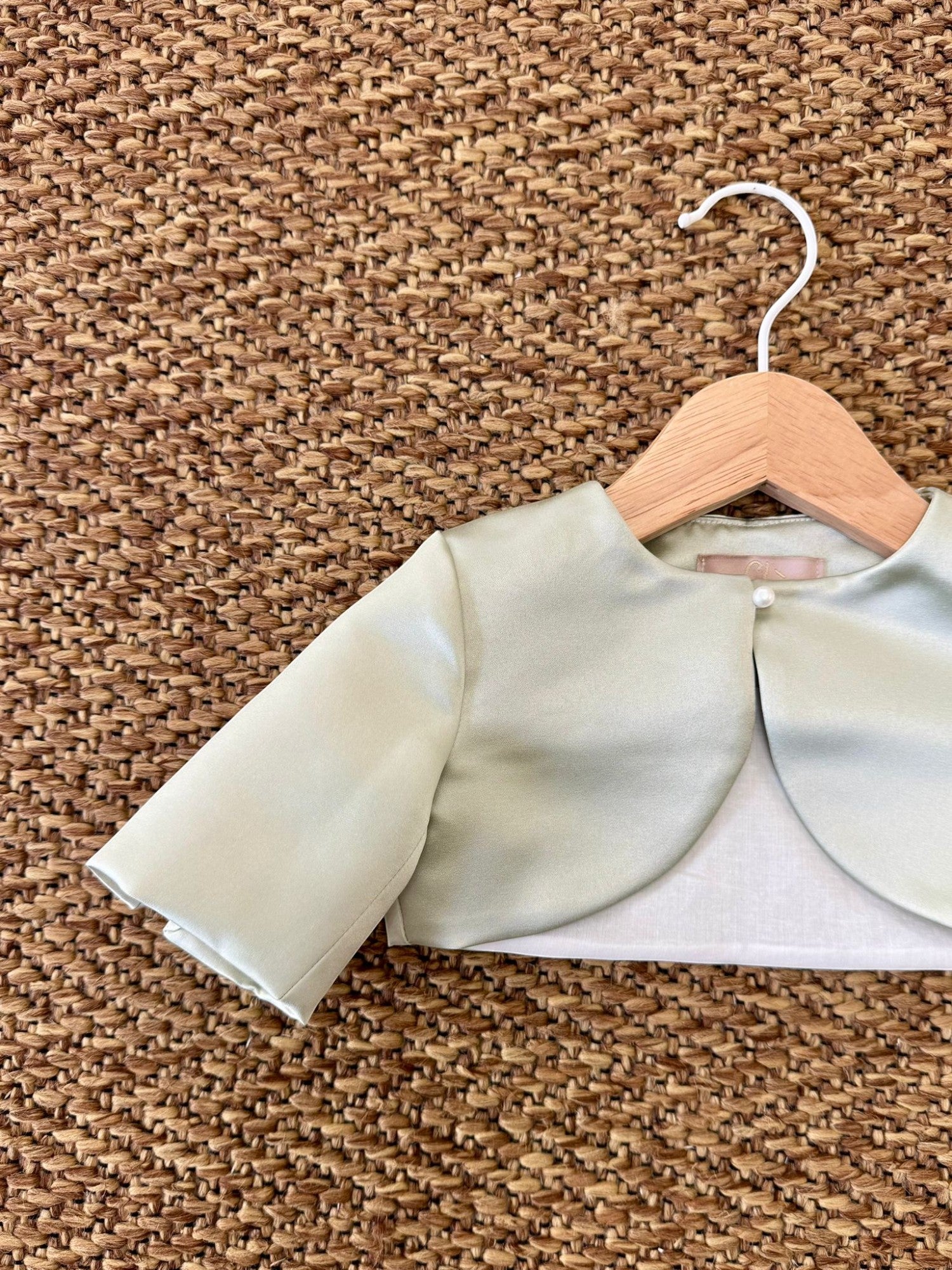 Giacca Cerimonia Bimba VERDE FGN011/V - NANU' BABY