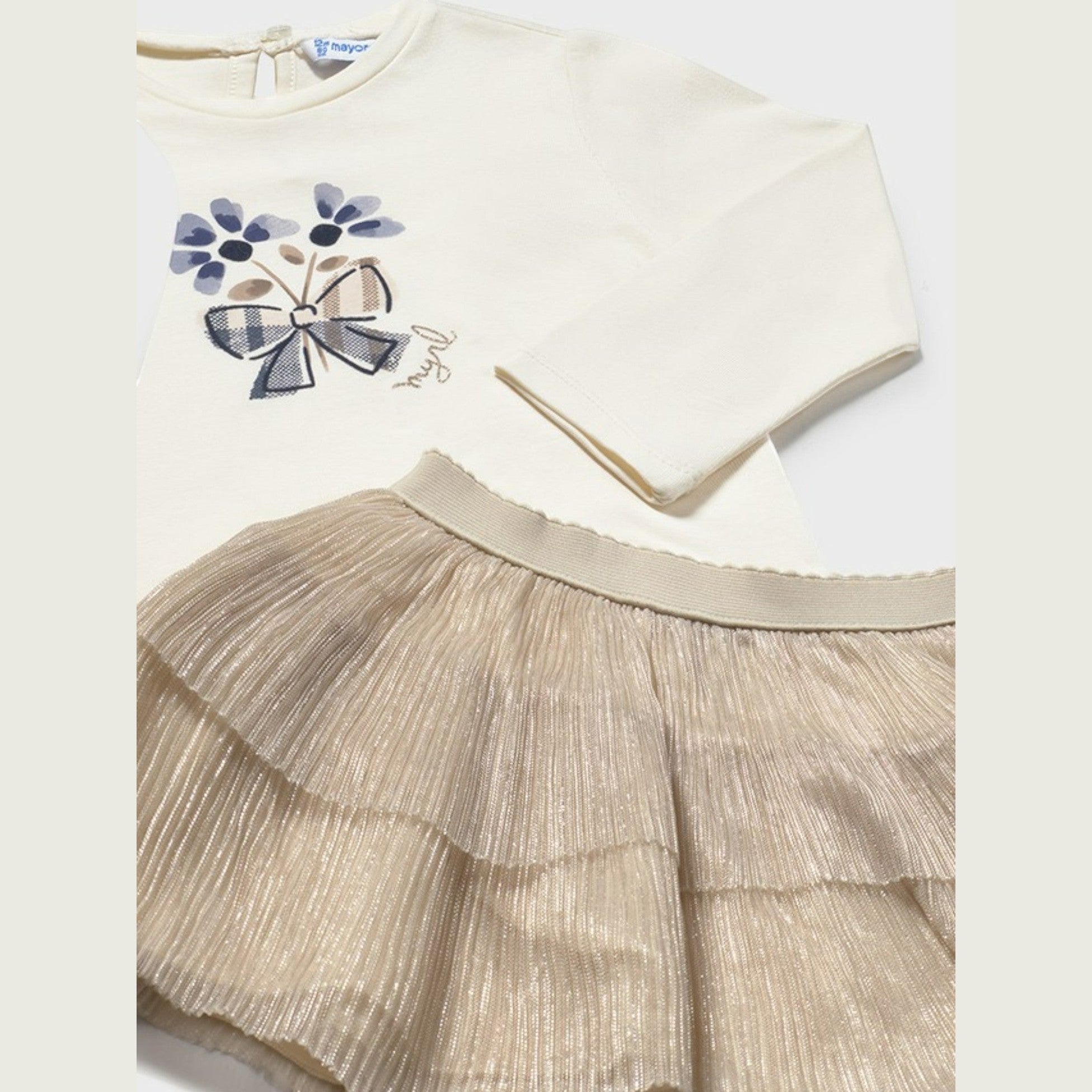 Completo gonna 3 pezzi Bimba Blu 2922/12 -  NANU' BABY