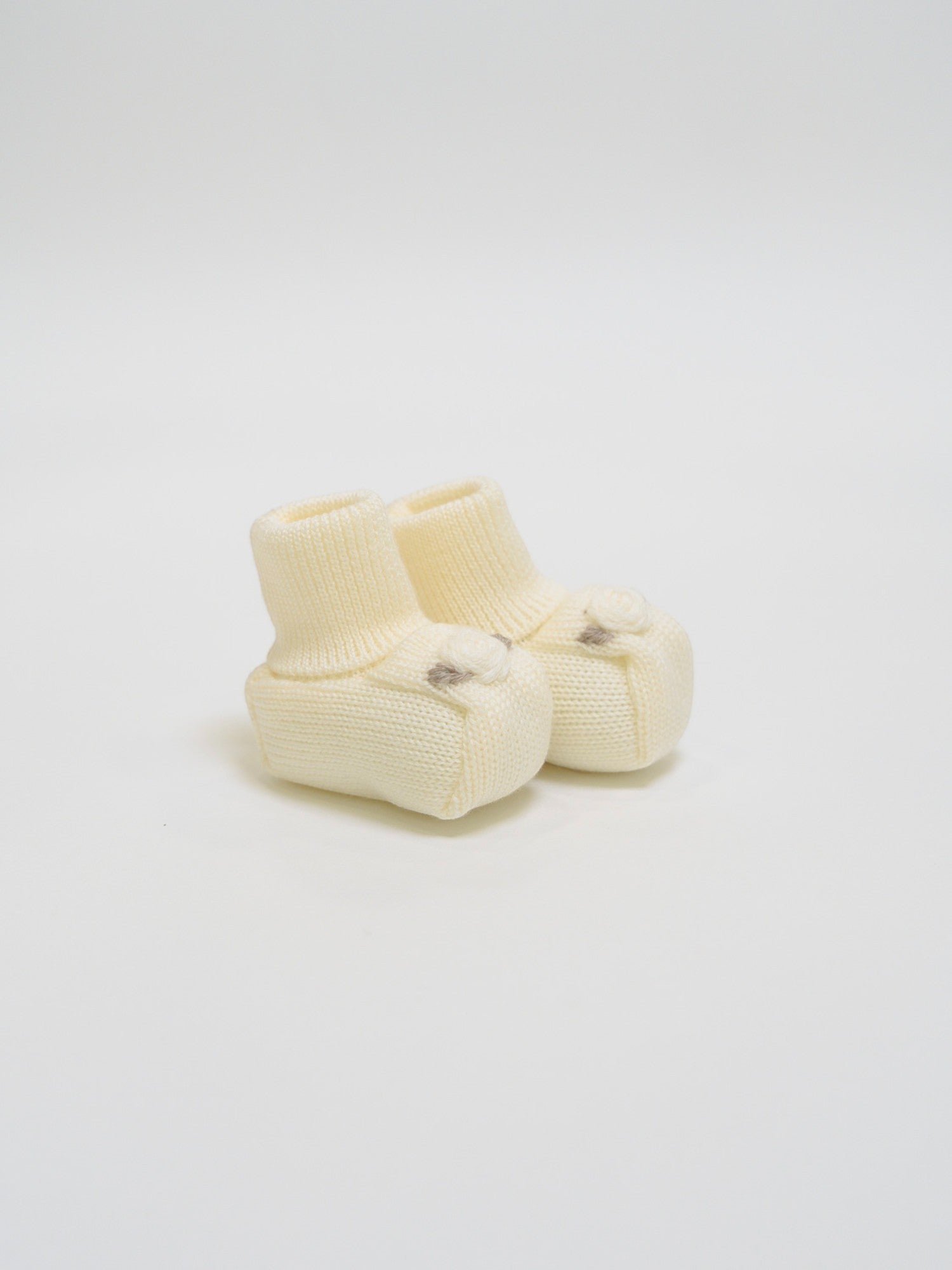Babbucce Neonata VANIGLIA IN24S/V - NANU' BABY