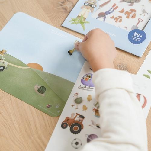 Vetrofanie Jim & Friends  Blu 125575 -  NANU' BABY