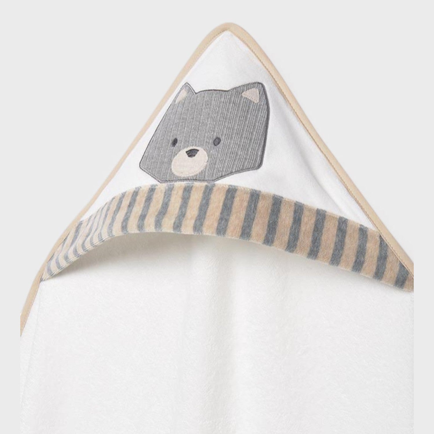 Accappatoio Neonato Beige 9988/88 -  NANU' BABY