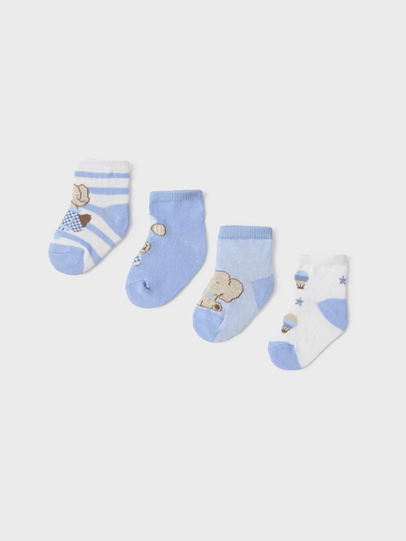 Set 4 calze Azzurro 9706/A