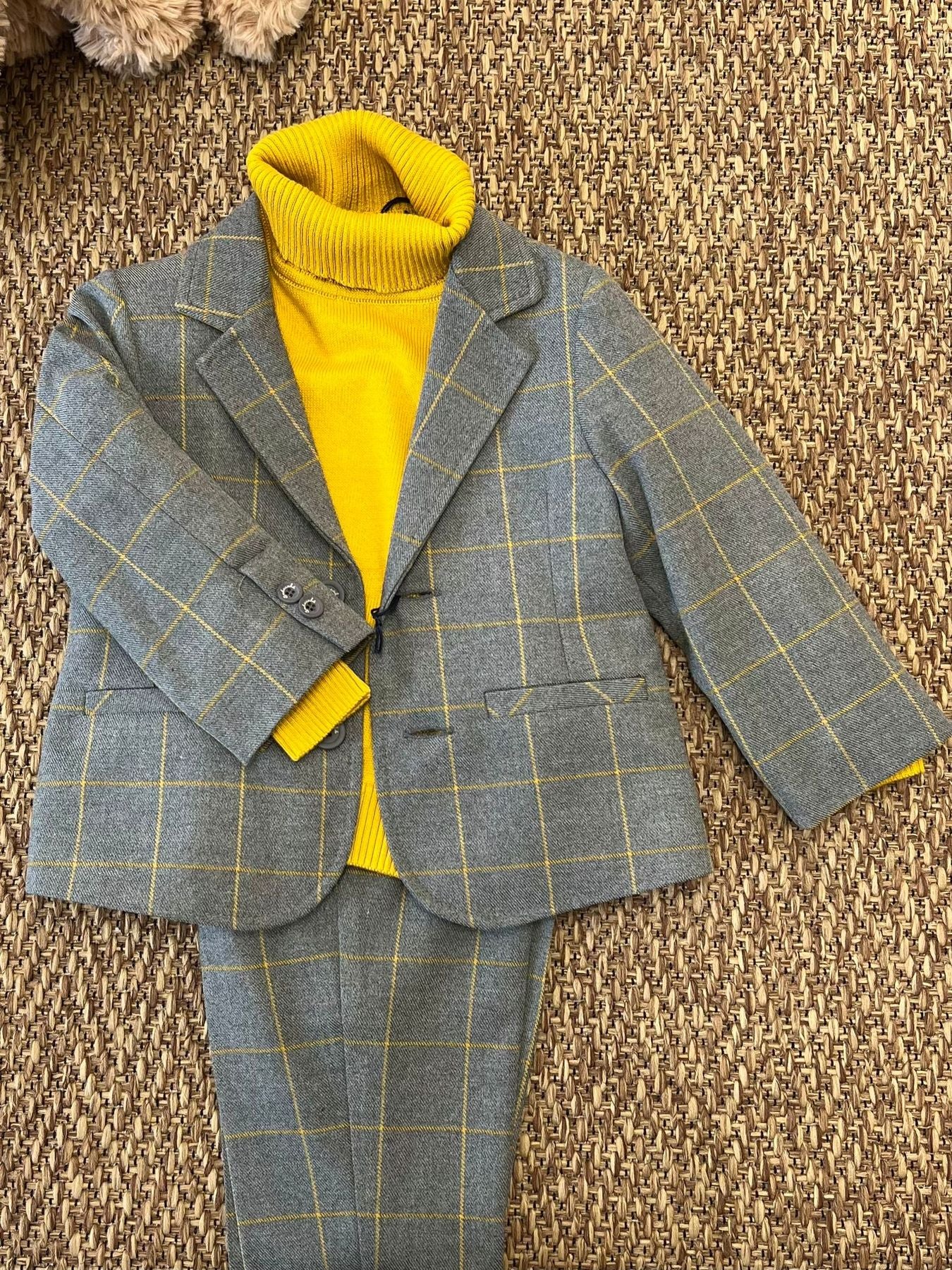 Giacca Bimbo Grigio FM36096/T204