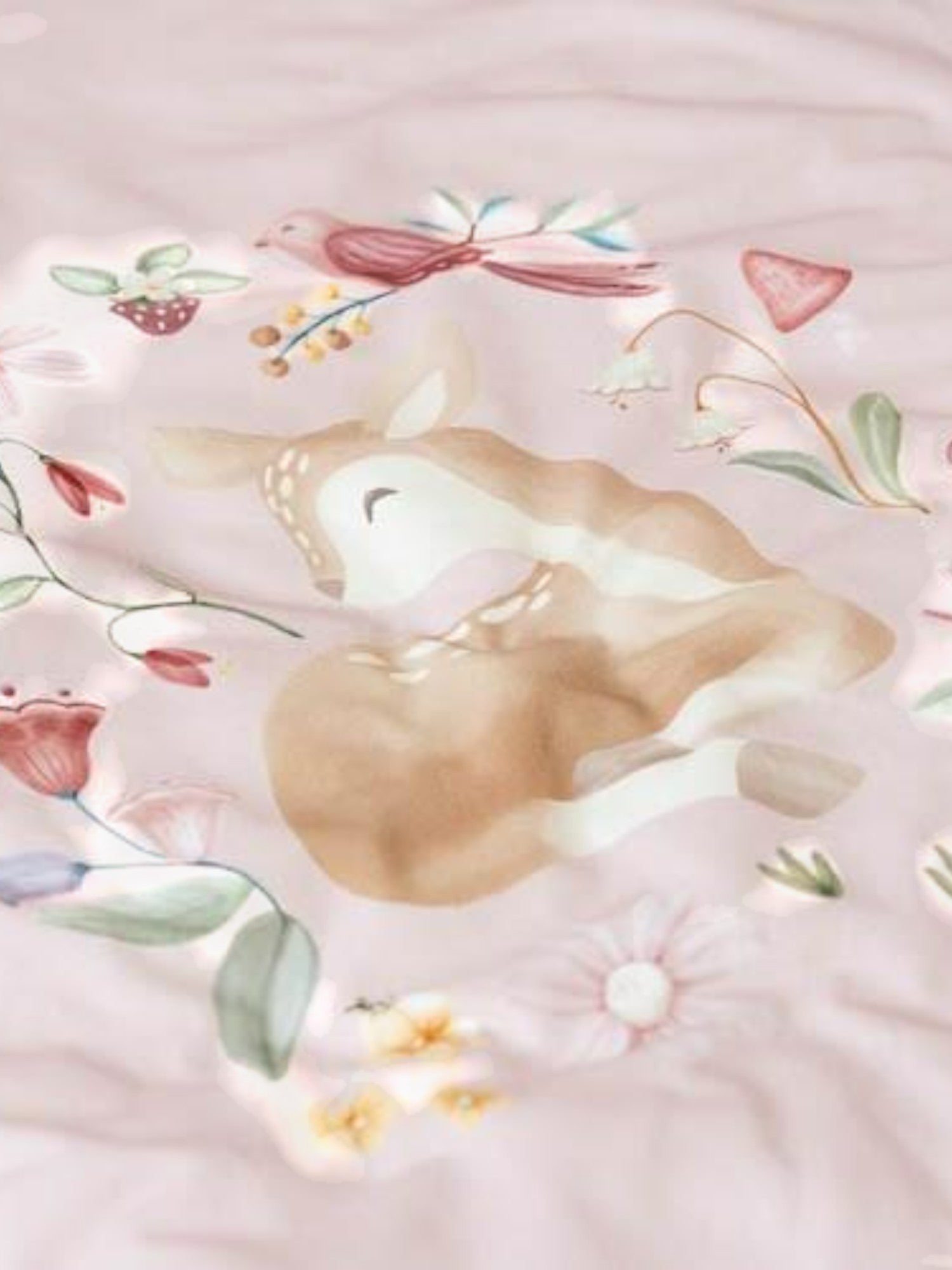 Copripiumino per culla - Giardino delle fate Neonata Rosa TE10364031 - NANU' BABY