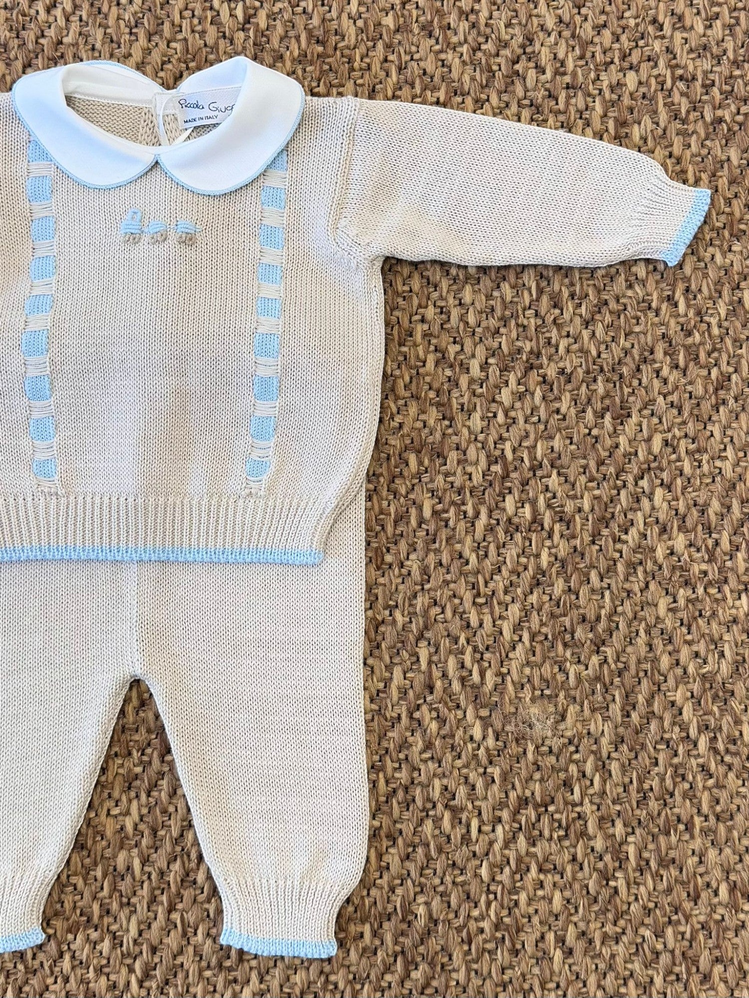 Birth Set and Knitted Booties Newborn TORTORA THOMAS/CN