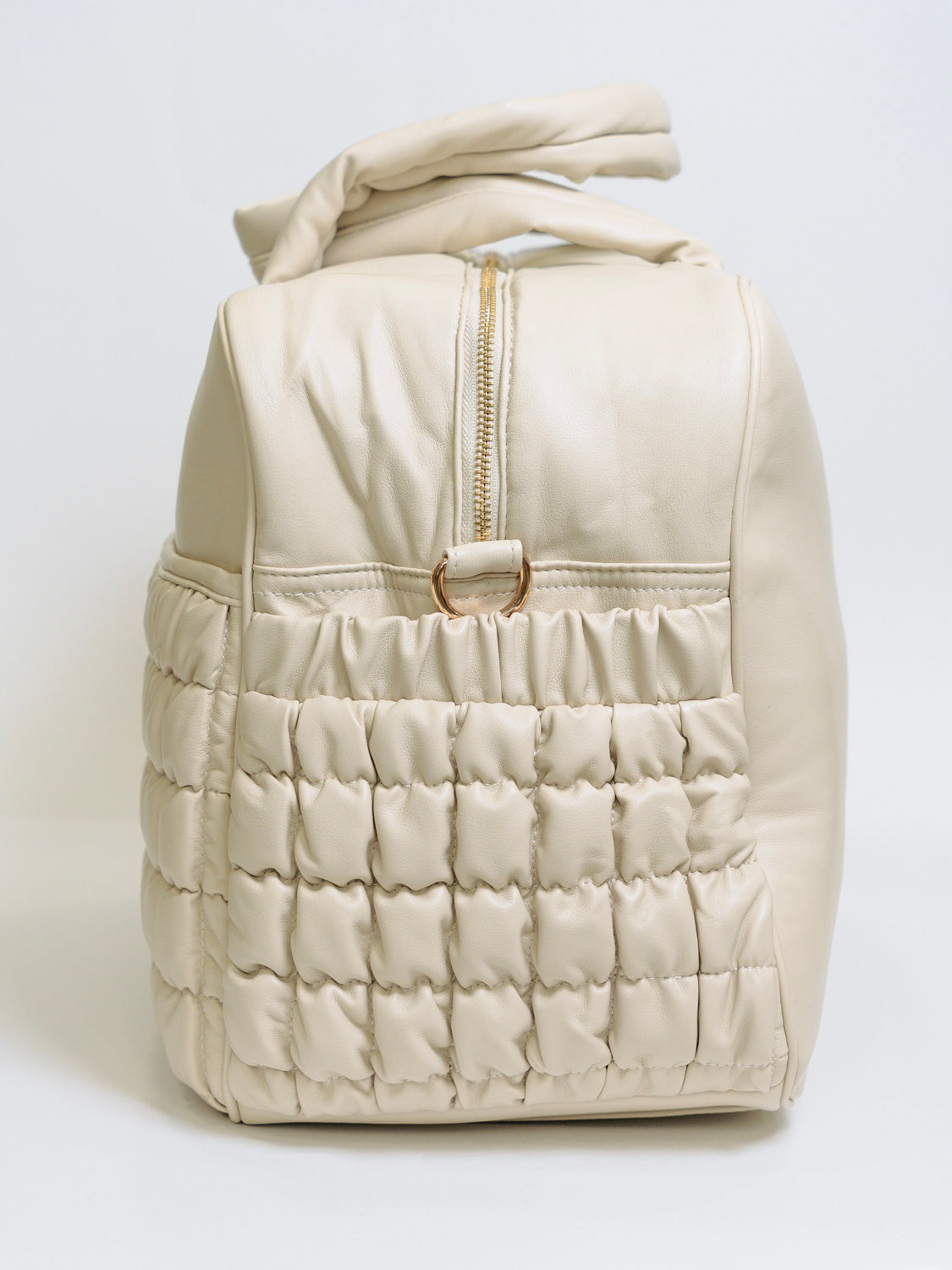 BORSA 48 ORE L ECO PELLE BEIGE - NANU' BABY