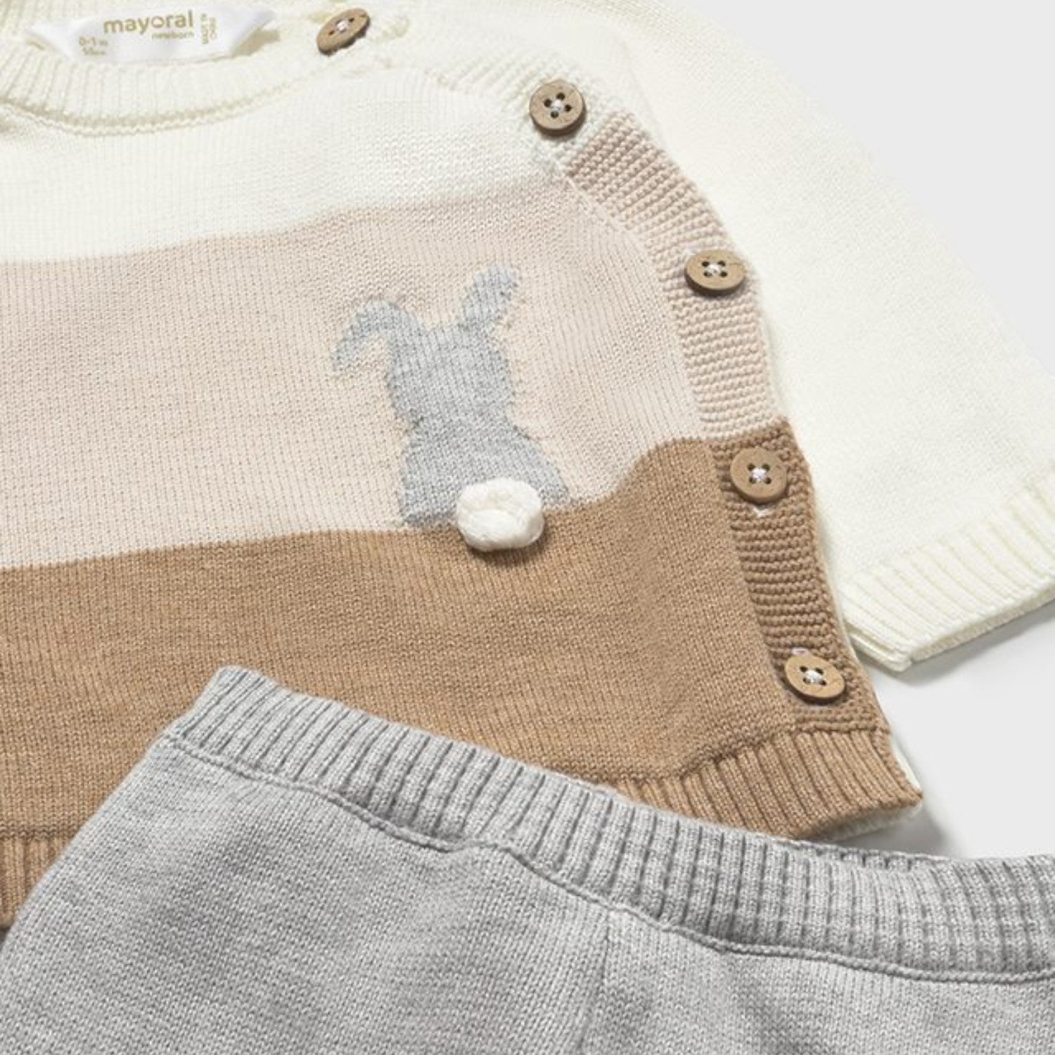 Completo nascita Neonato Grigio 2569/25