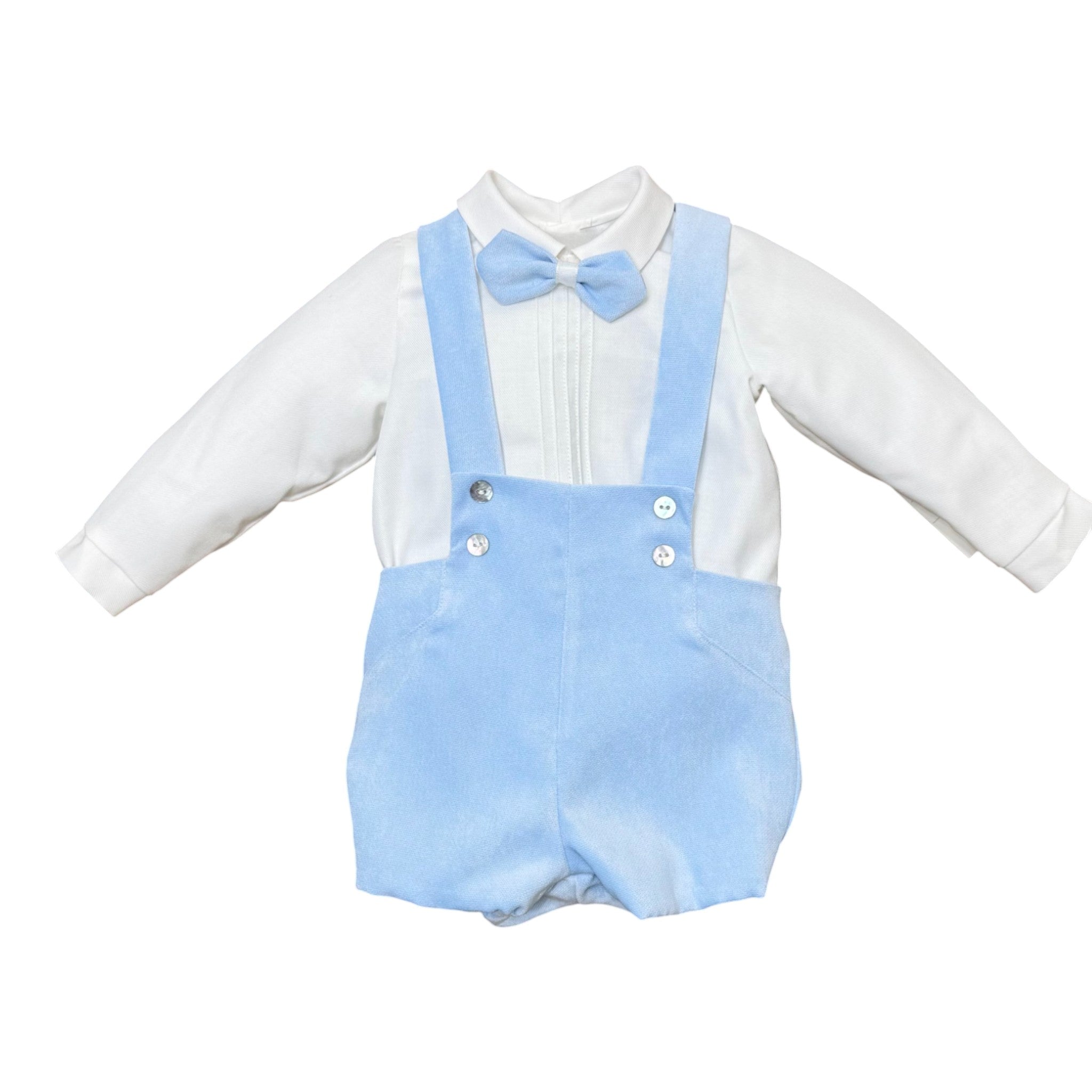 Boy's Ceremony Outfit, Sky Blue - PONTO POR PONTO 1/6417-C