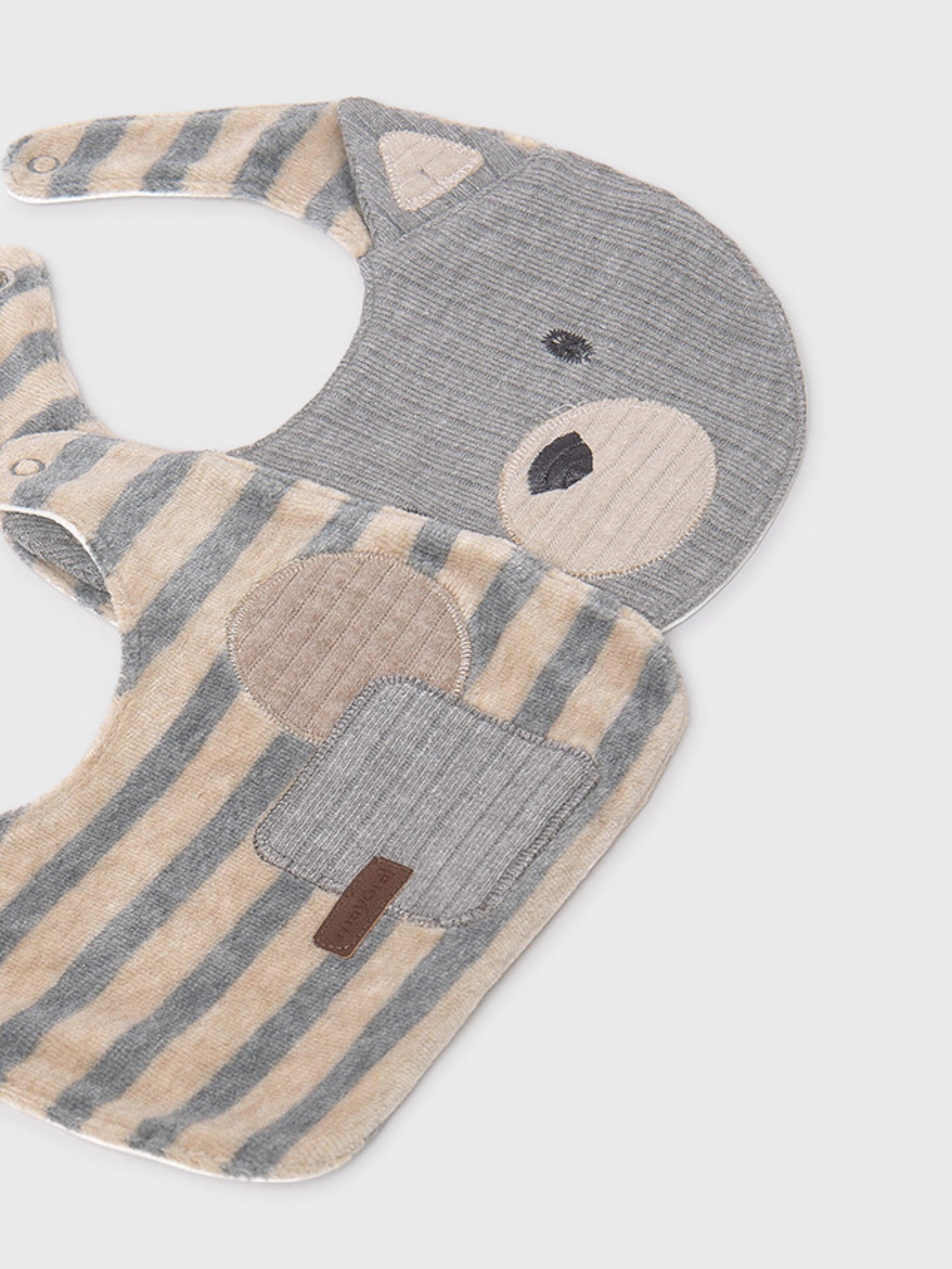 Bavetta Neonato Grigio 9951/46 - NANU' BABY