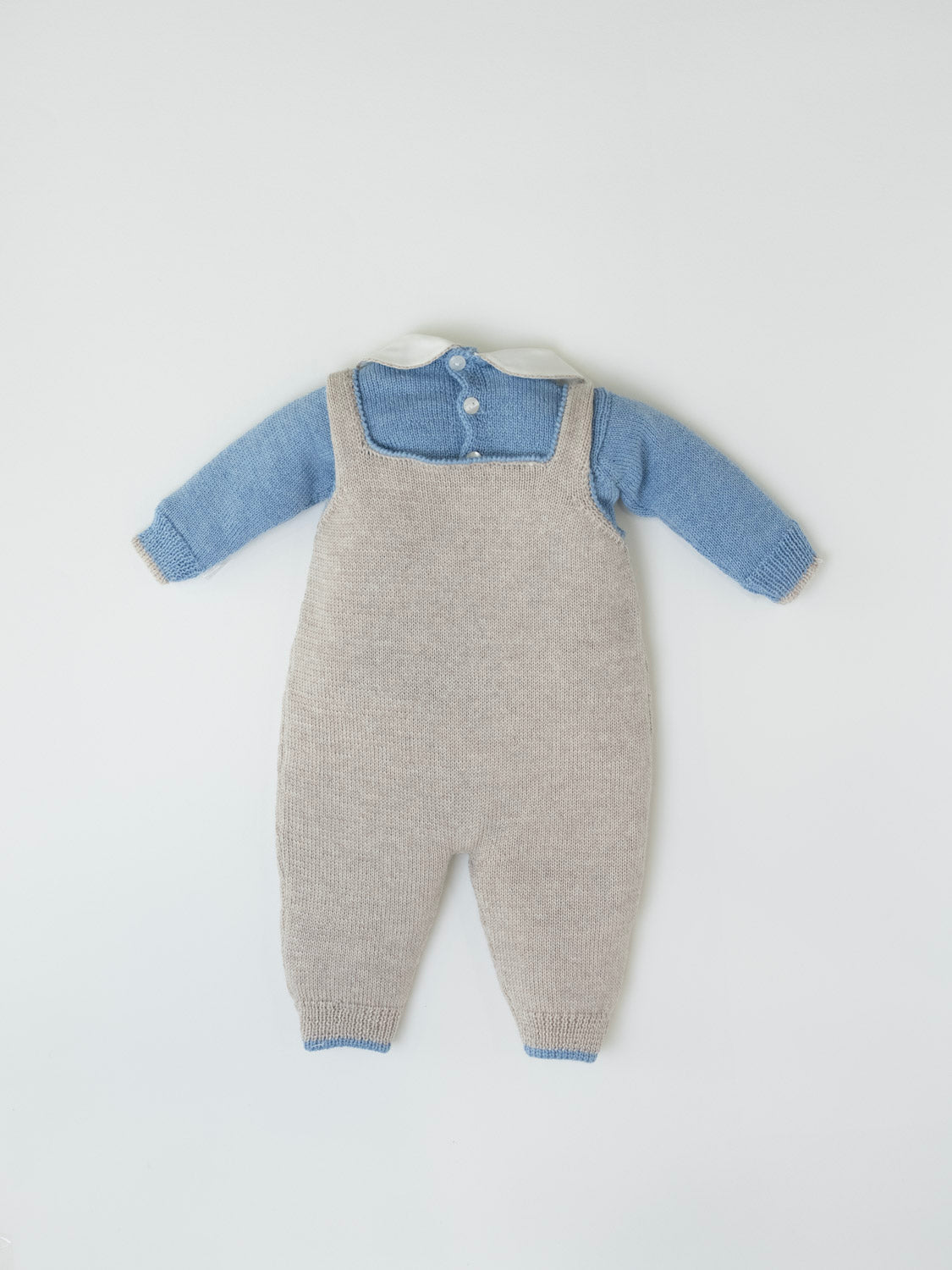 Tutina e Babbucce Neonato CIELO BENNY/SL - NANU' BABY