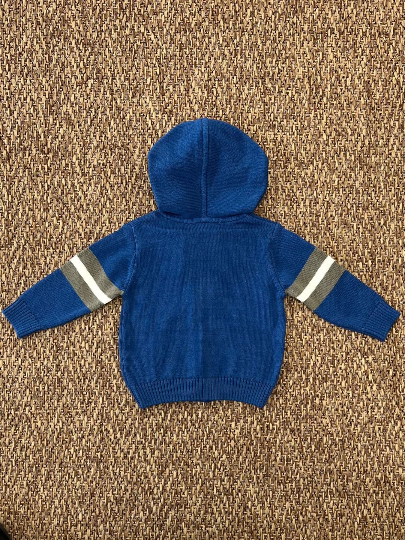 Giacchina in maglia Bimbo AZZURRO DL521/PV24 - NANU' BABY