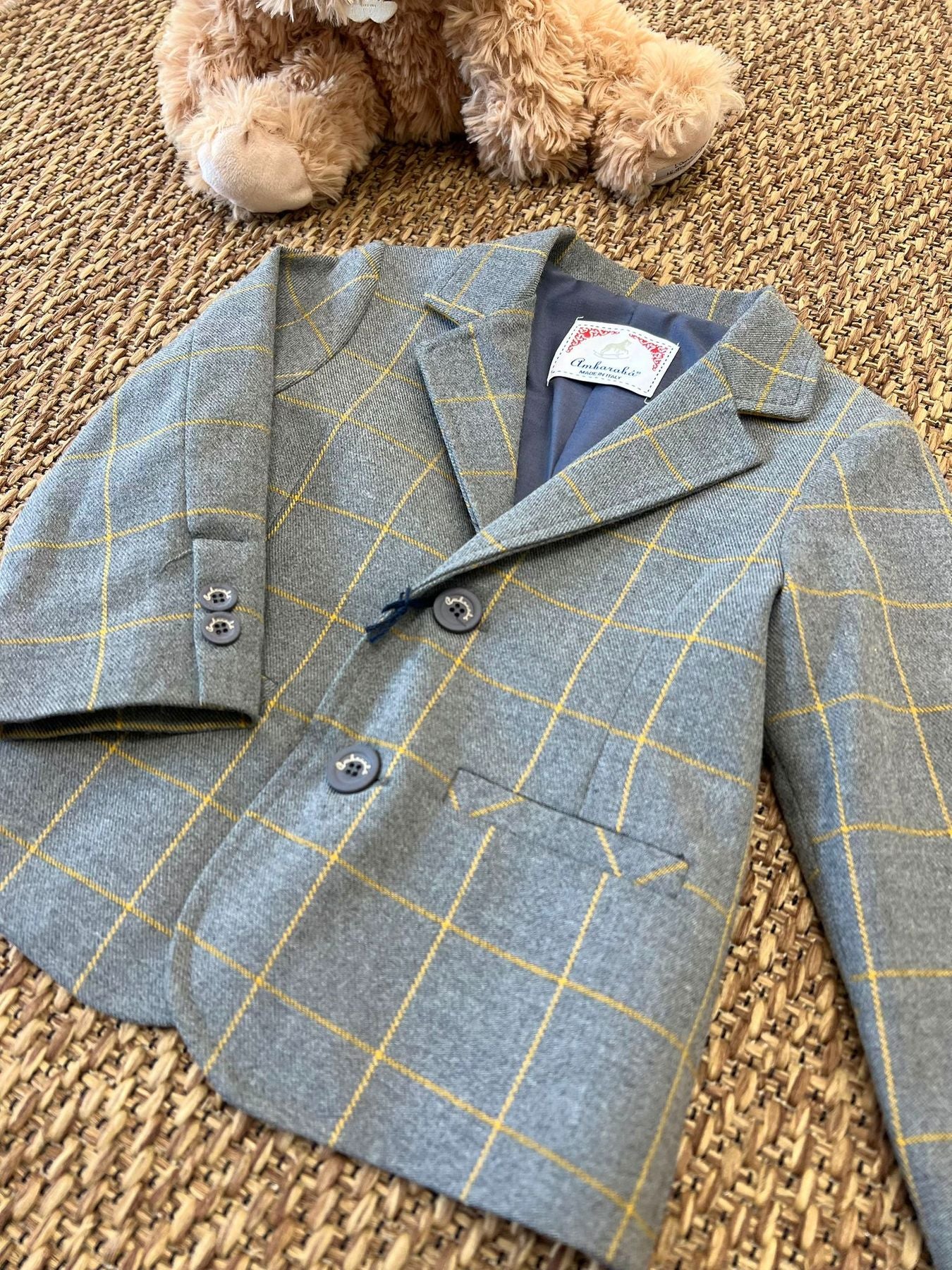 Giacca Bimbo Grigio FM36096/T204