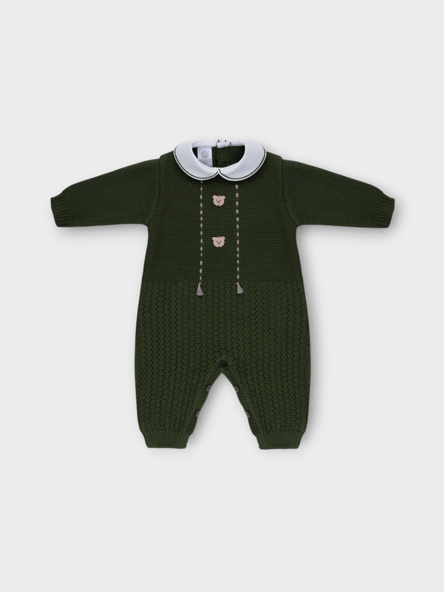 Tutina Neonato VERDE IN6210 - NANU' BABY