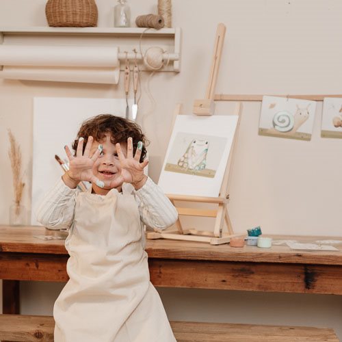 Set pittura con le dita Forest Friends  MULTICOLORE 126114