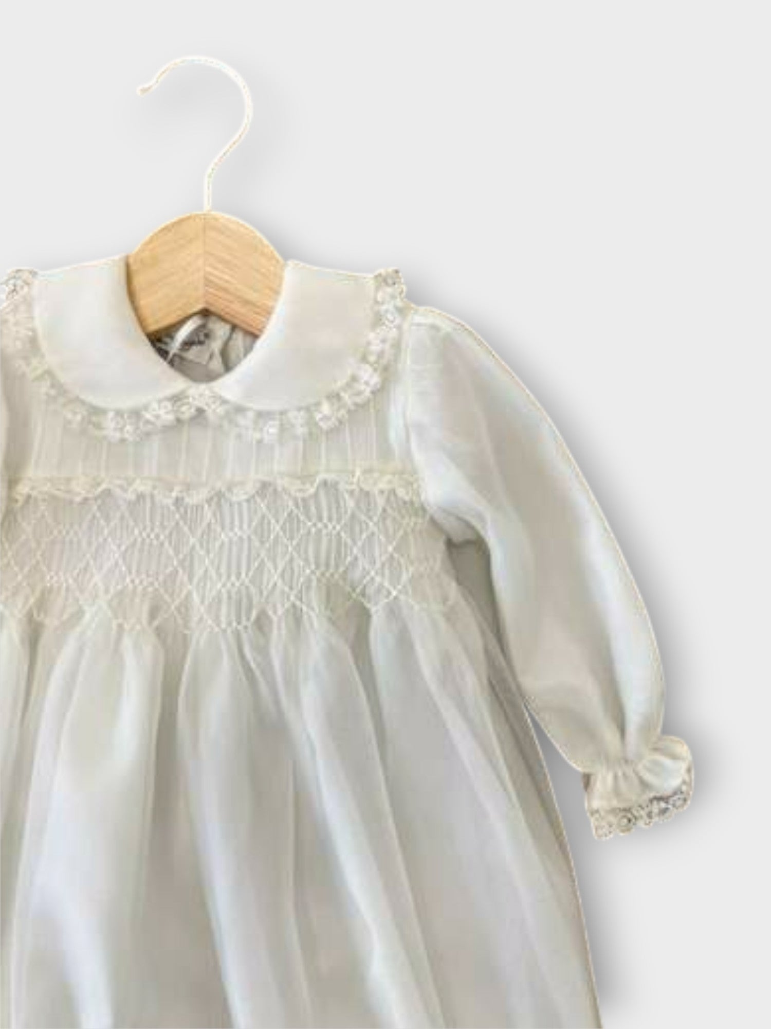 Abito Cerimonia Organza Bimbo AVORIO DORA