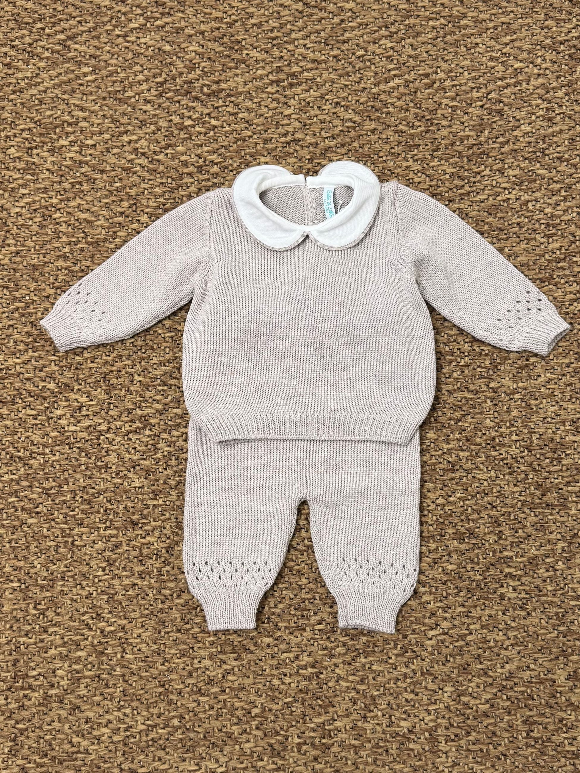 Completo nascita Neonato Beige 2P80