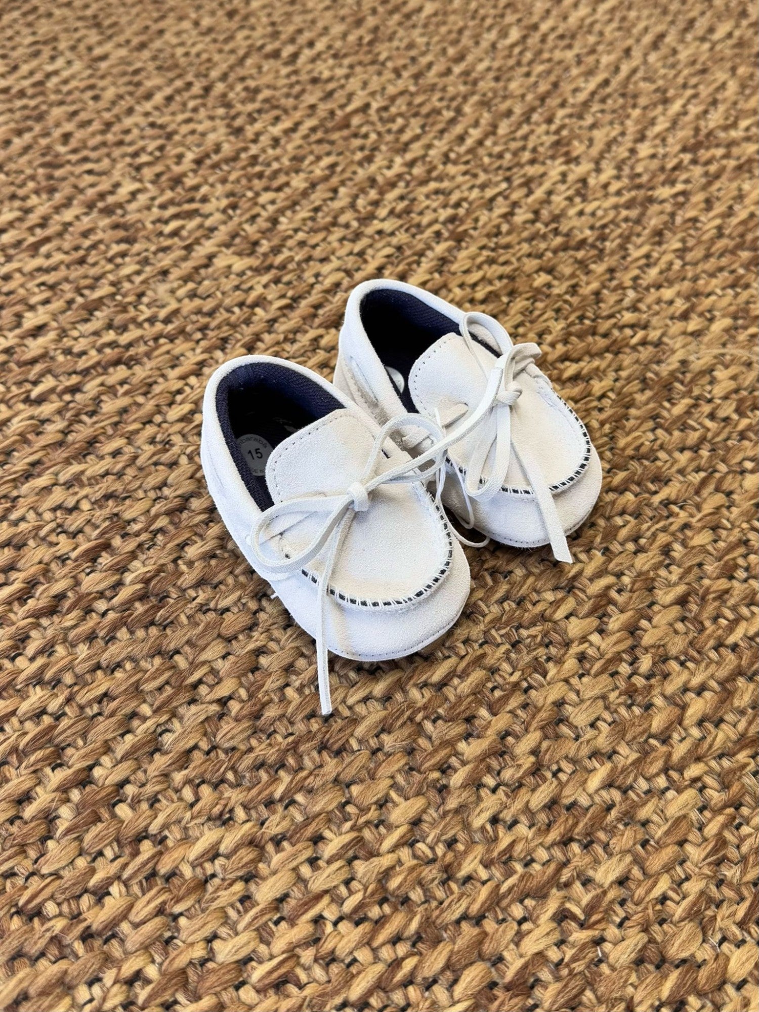 Mocassino Bimbo BIANCO SM4180T/T04/B - NANU' BABY