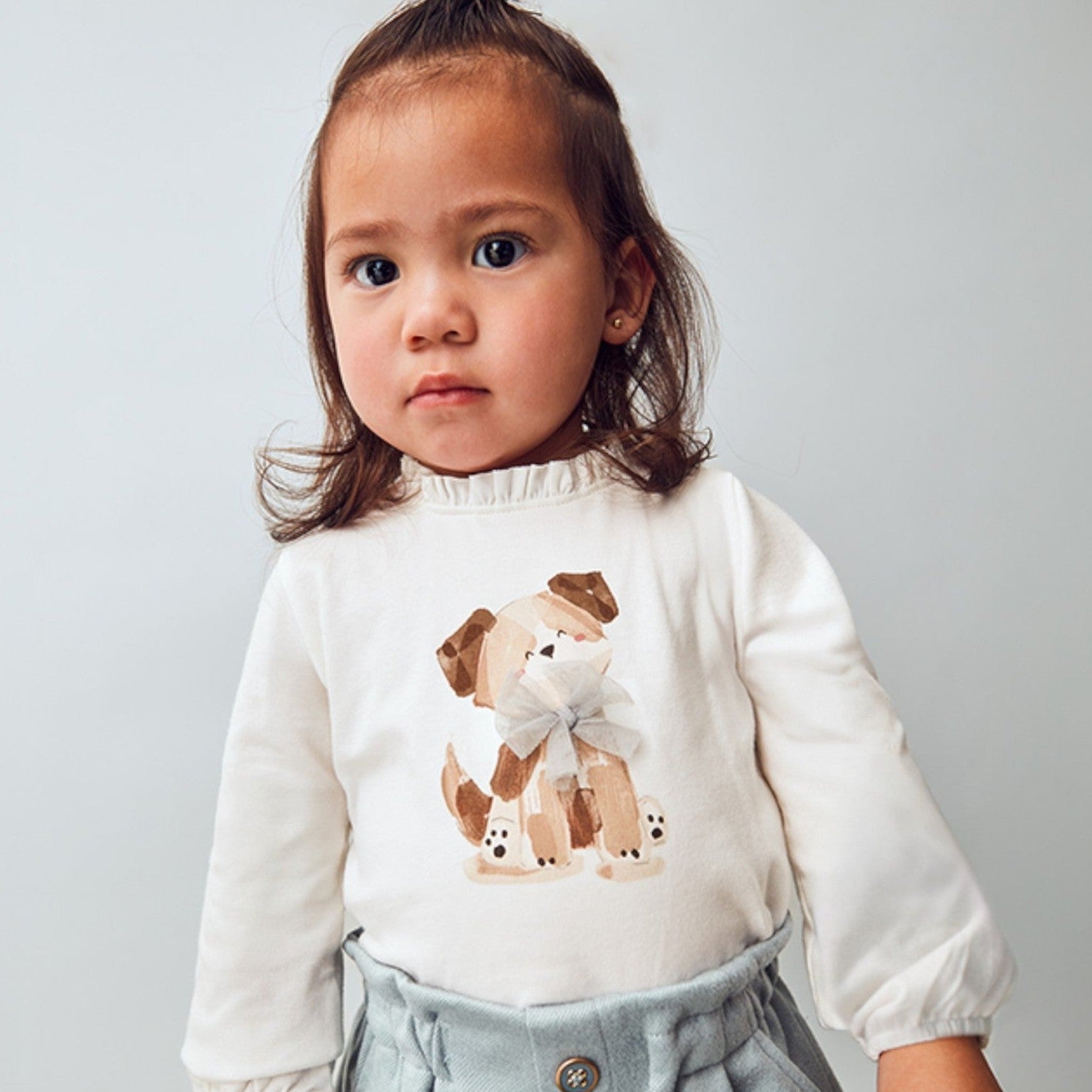 Maglietta m/l vestir Bimba PANNA 2075/77 -  NANU' BABY