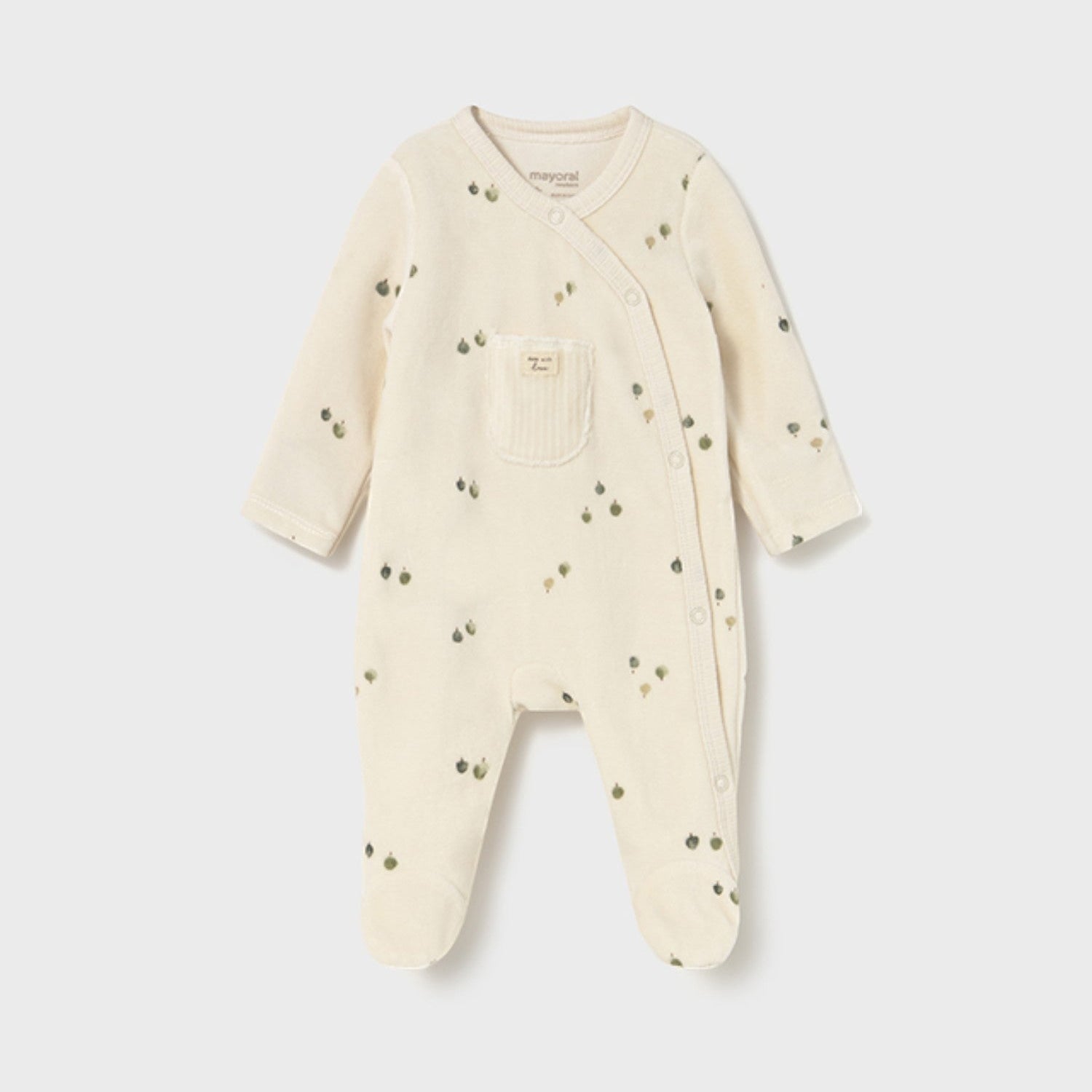 Baby's Beige Chenille Romper 2729/39