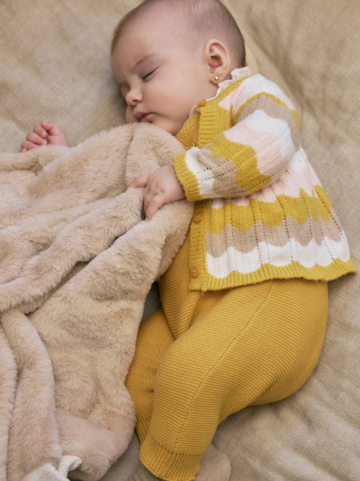 Coperta Neonata Beige 9955/55 - NANU' BABY