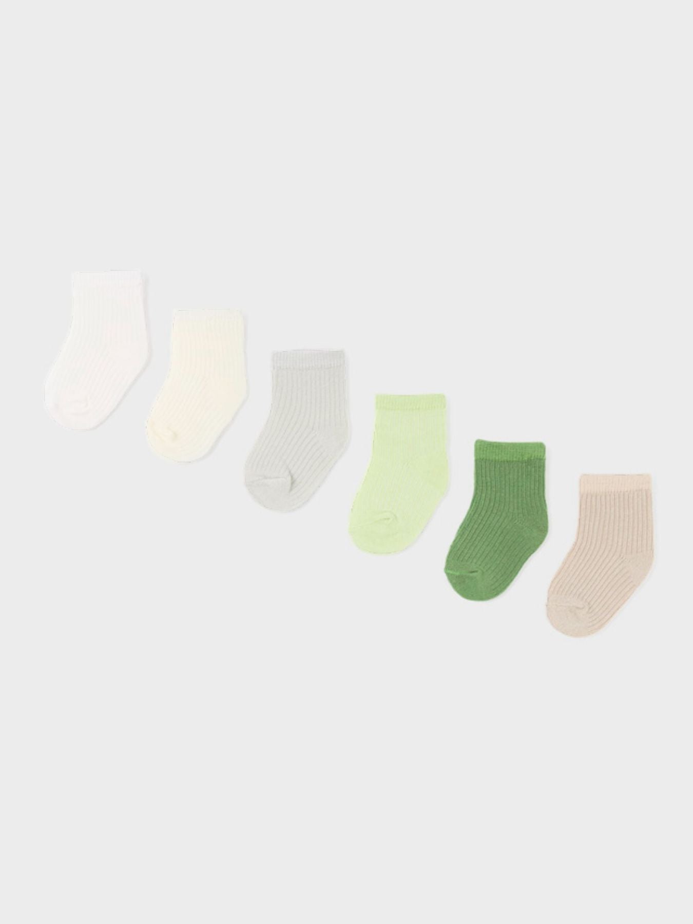 Set 6 calzini VERDE 9707/V - NANU' BABY