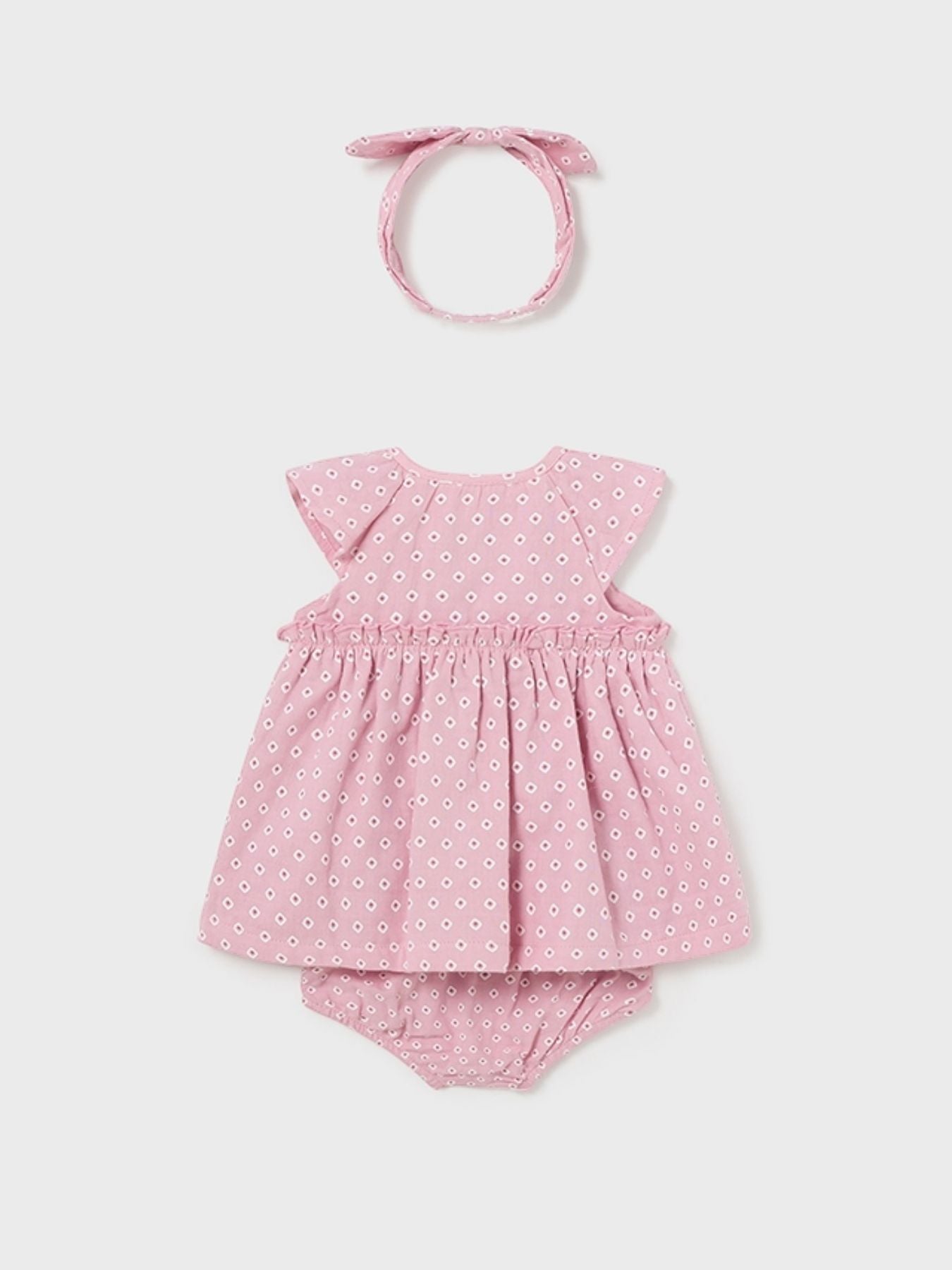 Abito con fascia Bimba ROSA 1806/R
