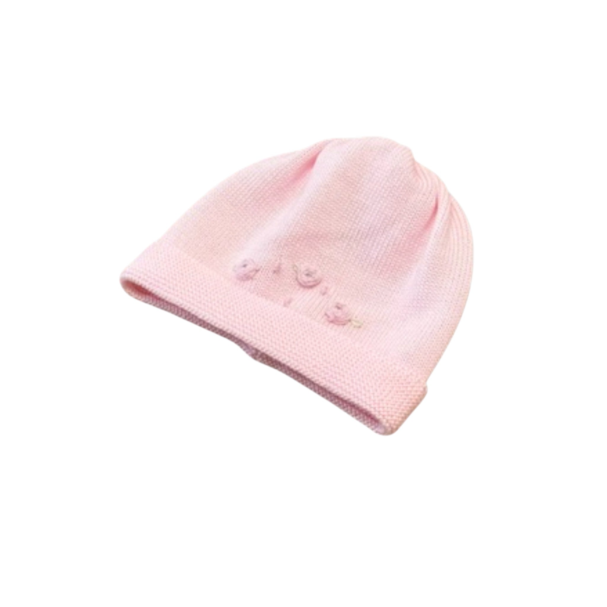 3 Rosette Hat, Pure Wool, BABY LORD 645/R