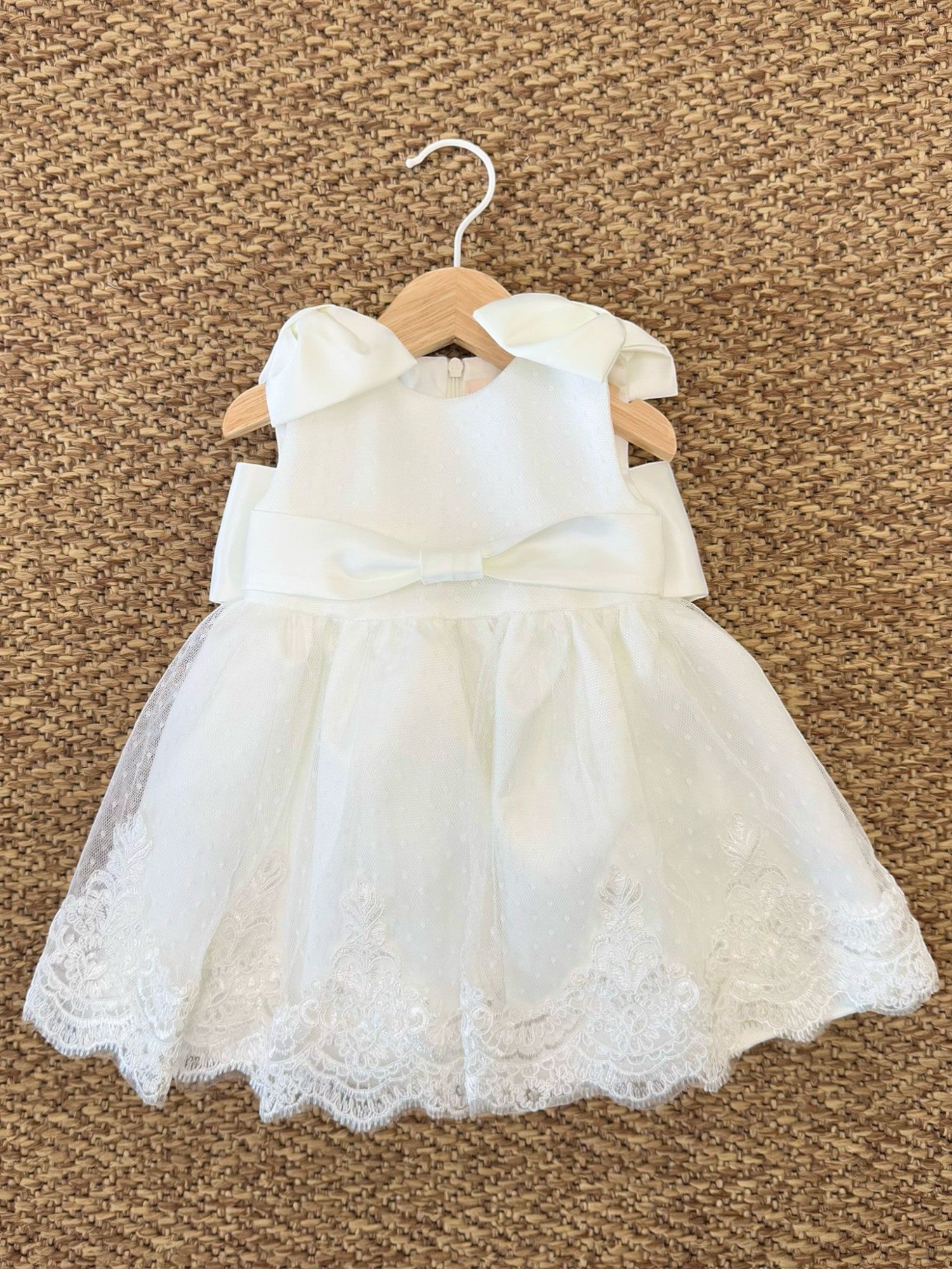 Abito Cerimonia dritto Bimba AVORIO GG25D03I