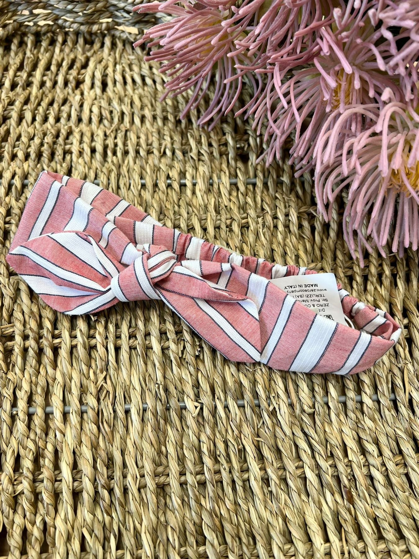 Fascia Righe bianco e rosse - FAL8E