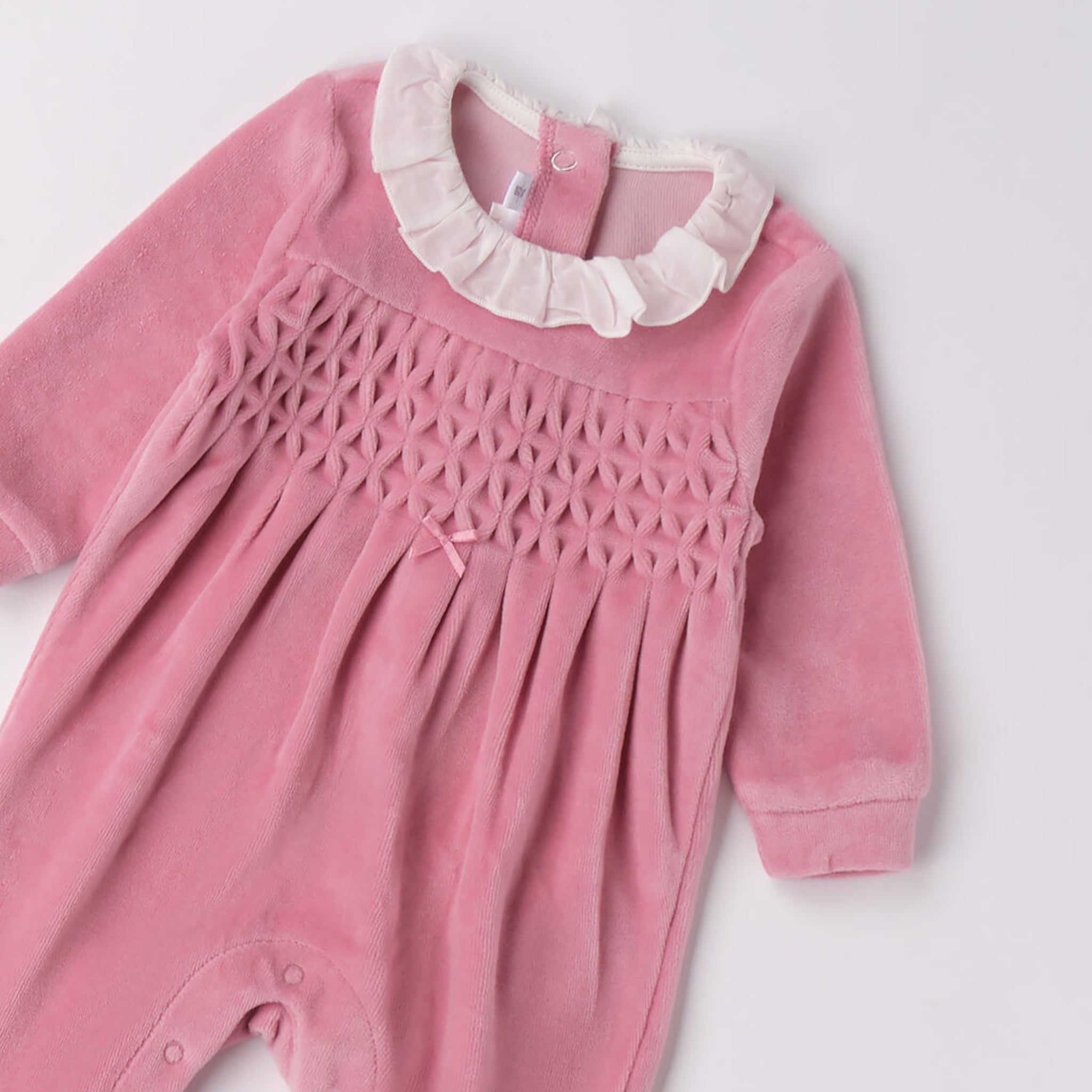 Pink Baby Girl's Chenille Footed Pajamas 3F754/2748