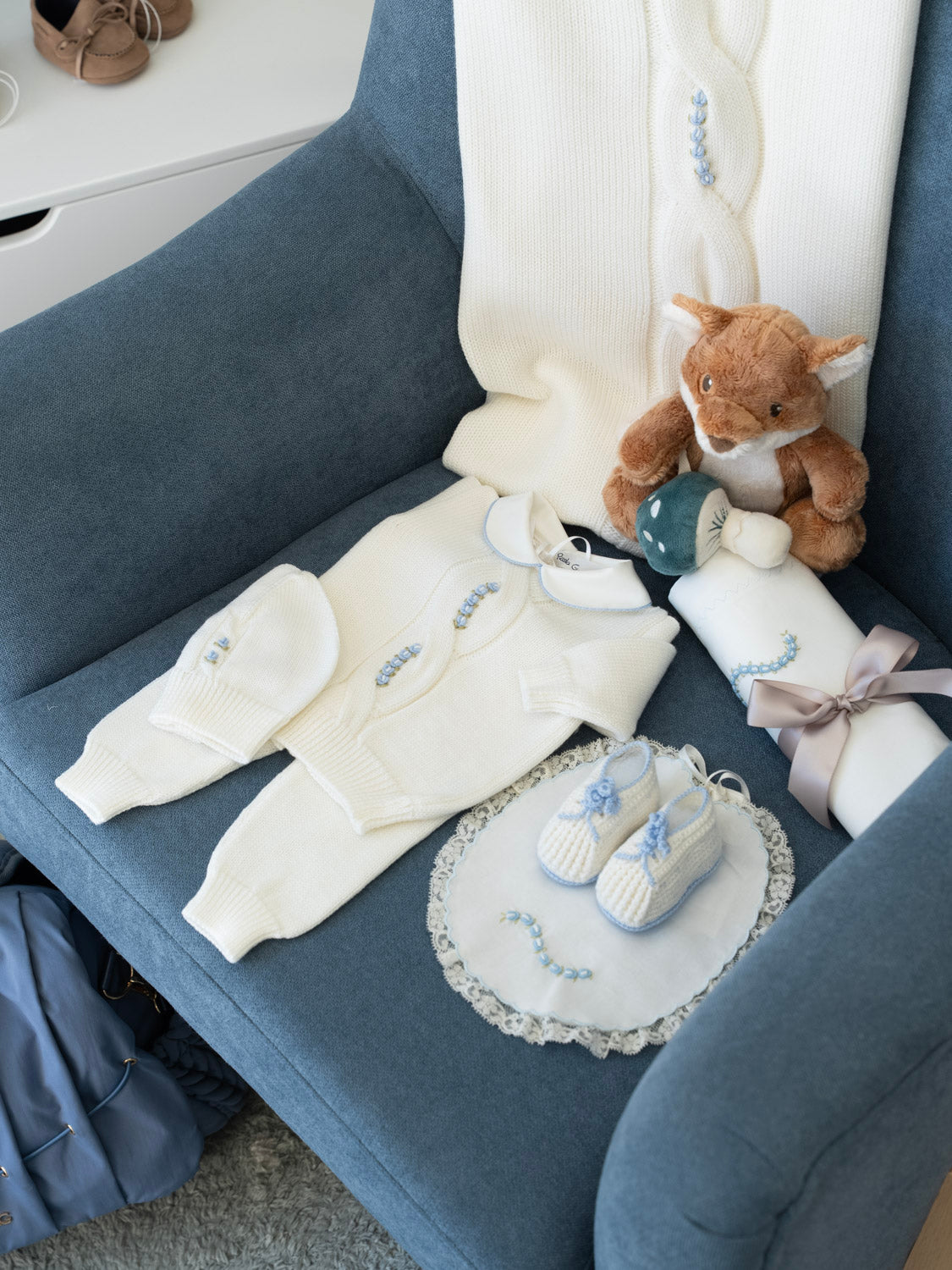 Coperta Neonato CIELO OLLY/CO-C - NANU' BABY