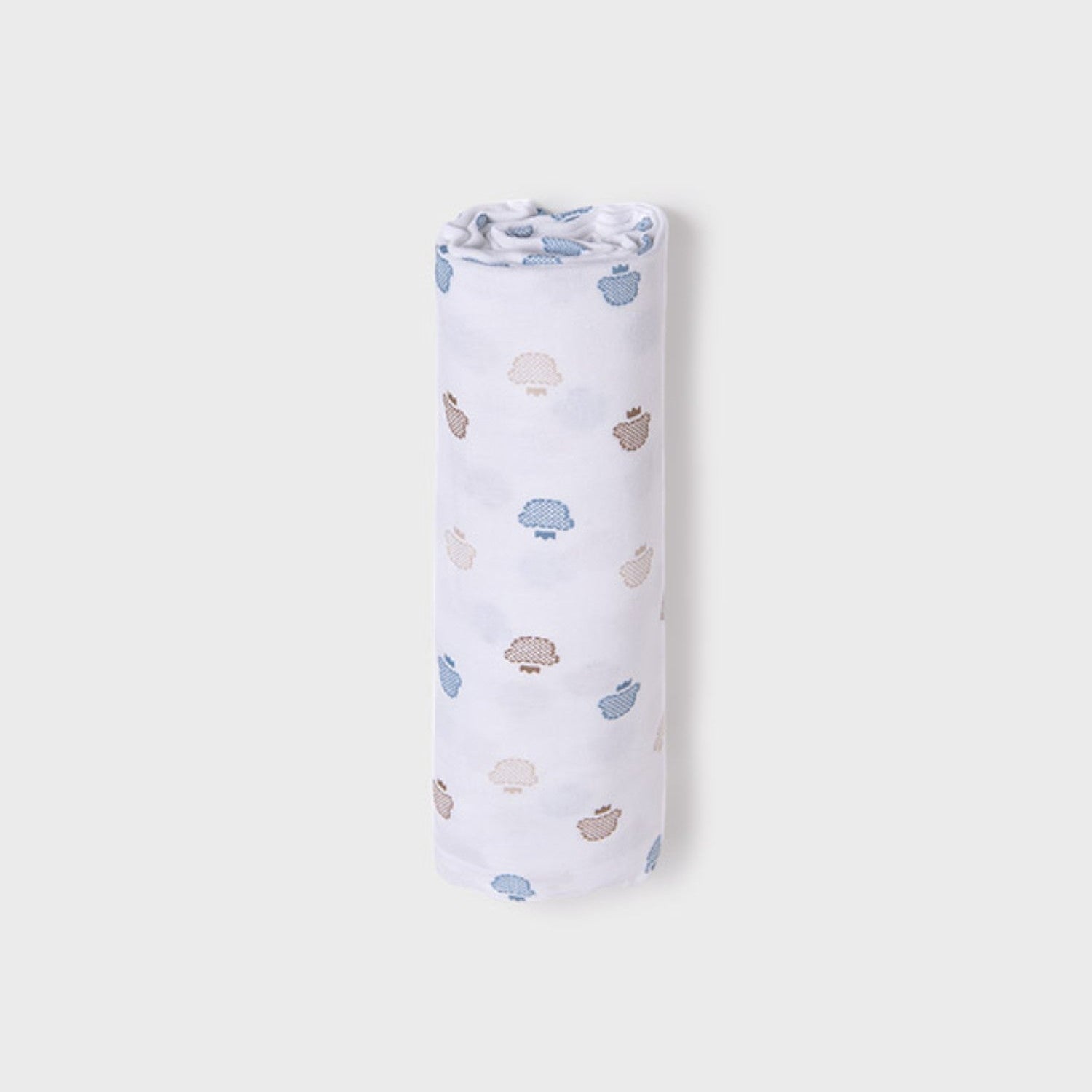 Garze bambu grande Neonato AZZURRO 9870 /A -  NANU' BABY