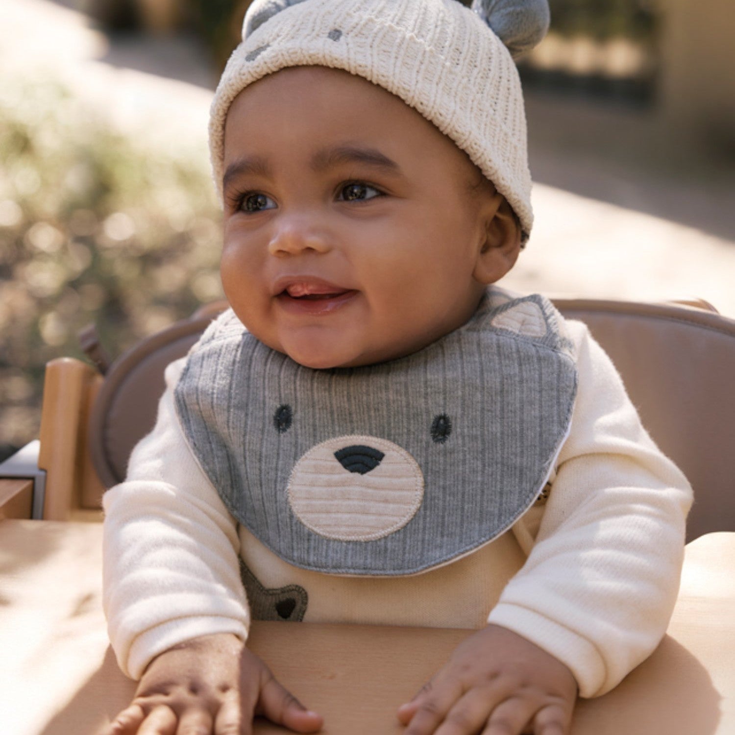 Bavetta Neonato Grigio 9951/46