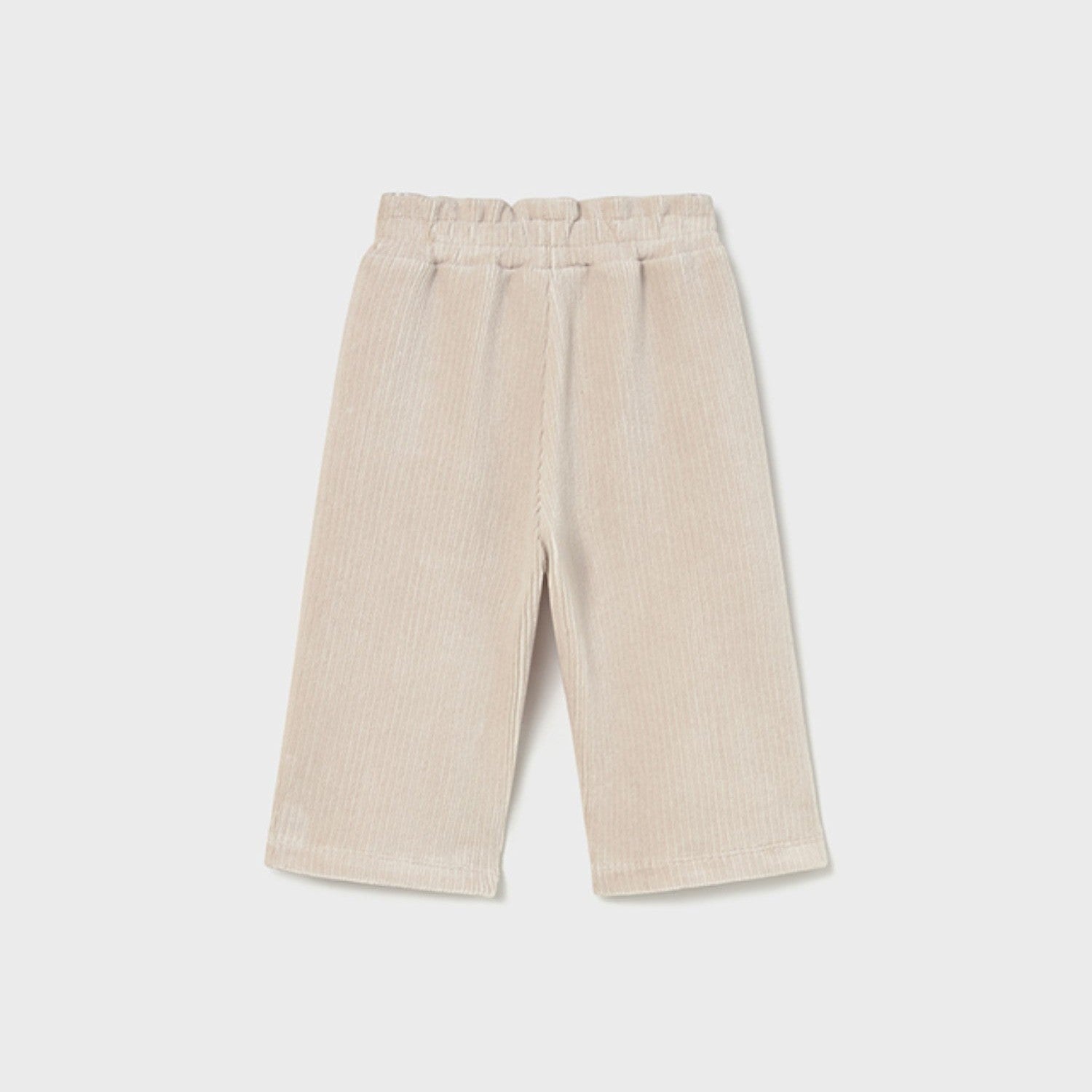 Pantalone lungo punto panno Bimba Avorio 2590/96 -  NANU' BABY