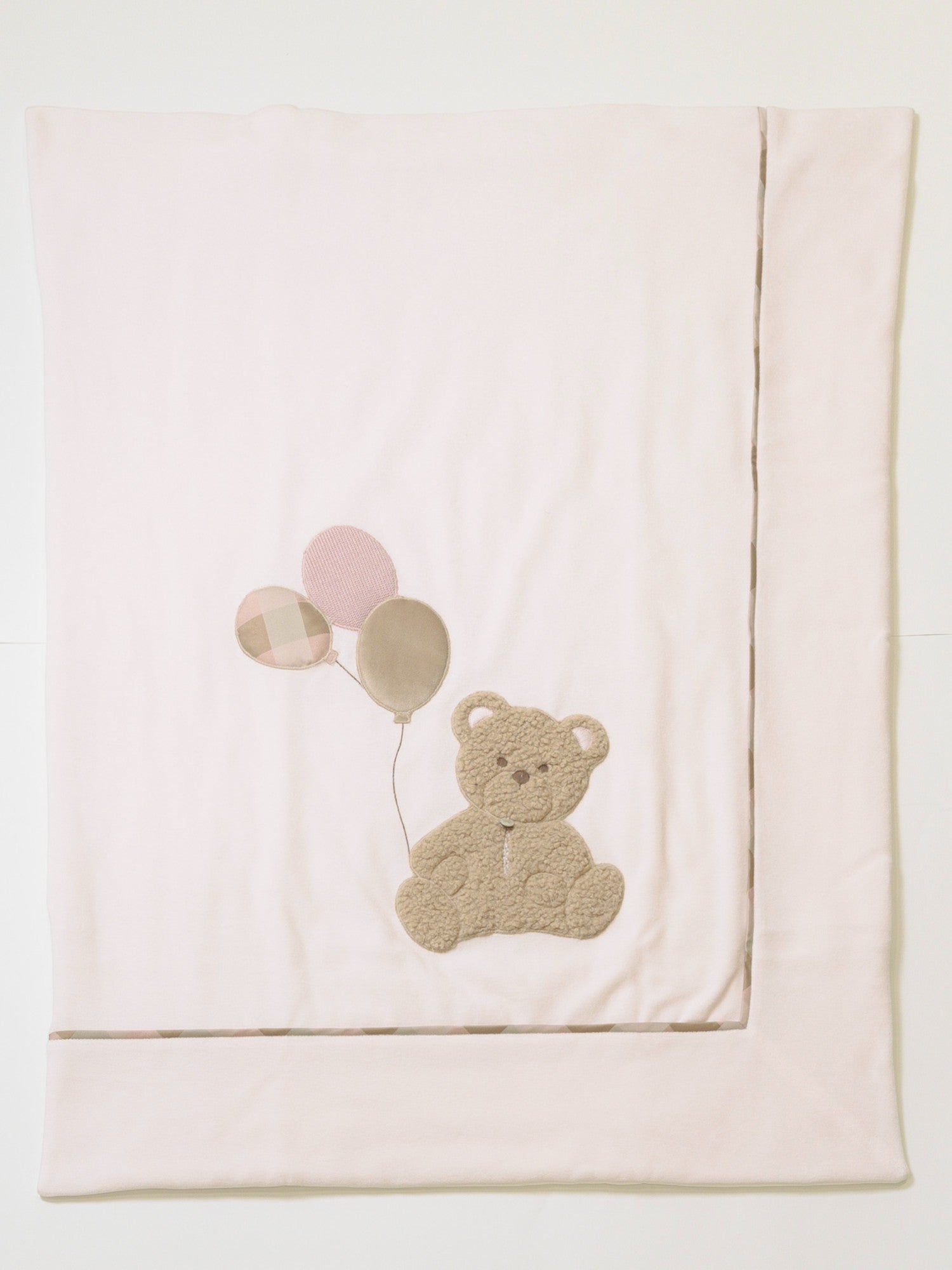 Coperta Neonata ROSA IN7081/R - NANU' BABY