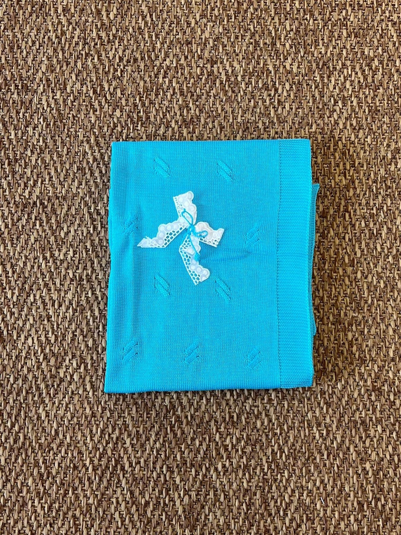 Coperta Neonata AZZURRO ES2480 - NANU' BABY