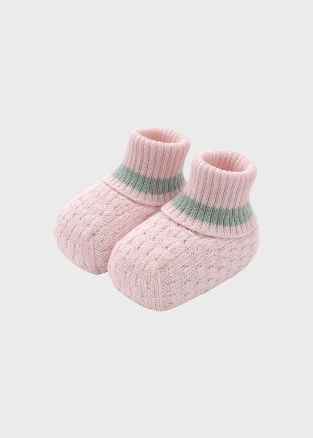 Babbucce Cotone Rosa Verde EK50SR