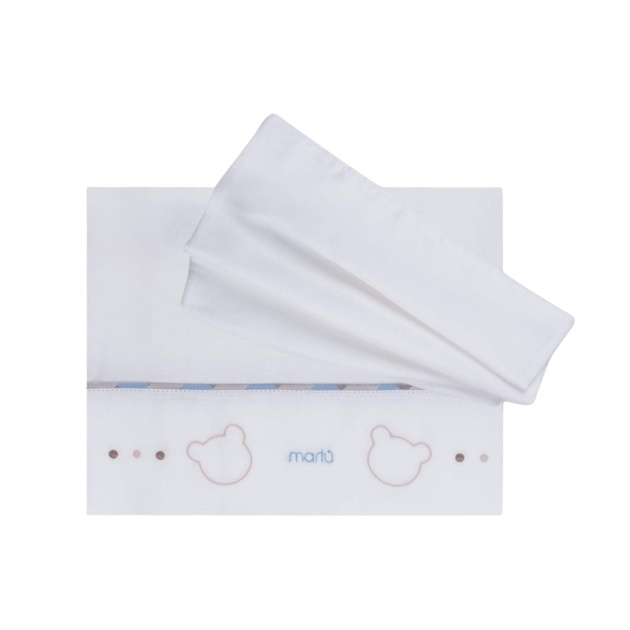 Lenzuolino Neonato Cotone 100% Set 3 Pezzi Vaniglia IN70LE/C