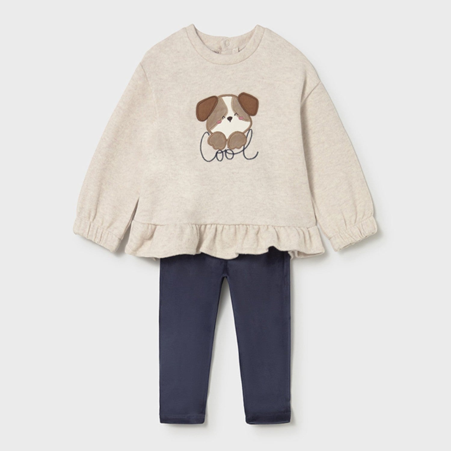 Completo leggings pullover Bimba Blu 2738/29 -  NANU' BABY