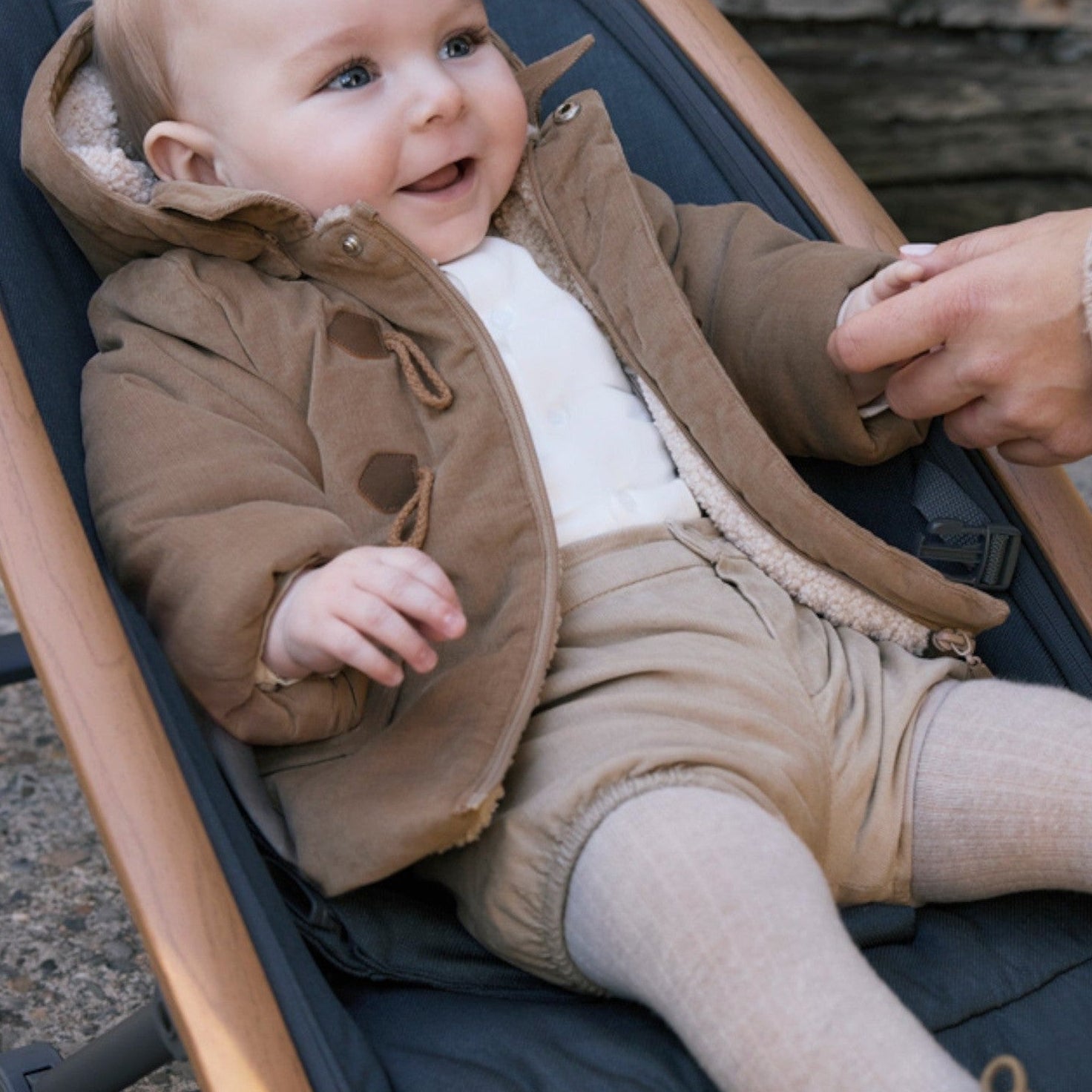 Trench Bimbo Marrone Elegante Mayoral 2411/62 - NANÙ BABY -  NANU' BABY