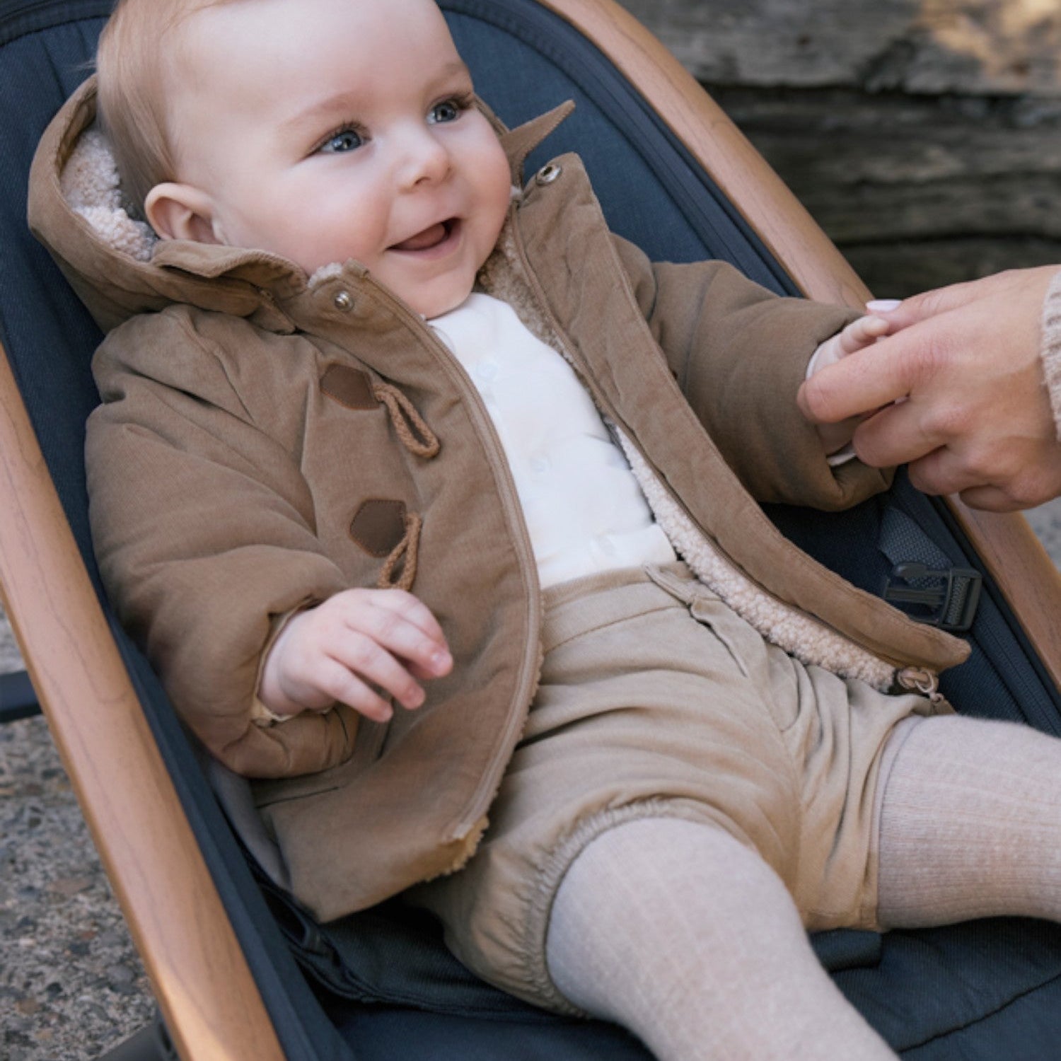 Trench Bimbo Marrone 2411/62