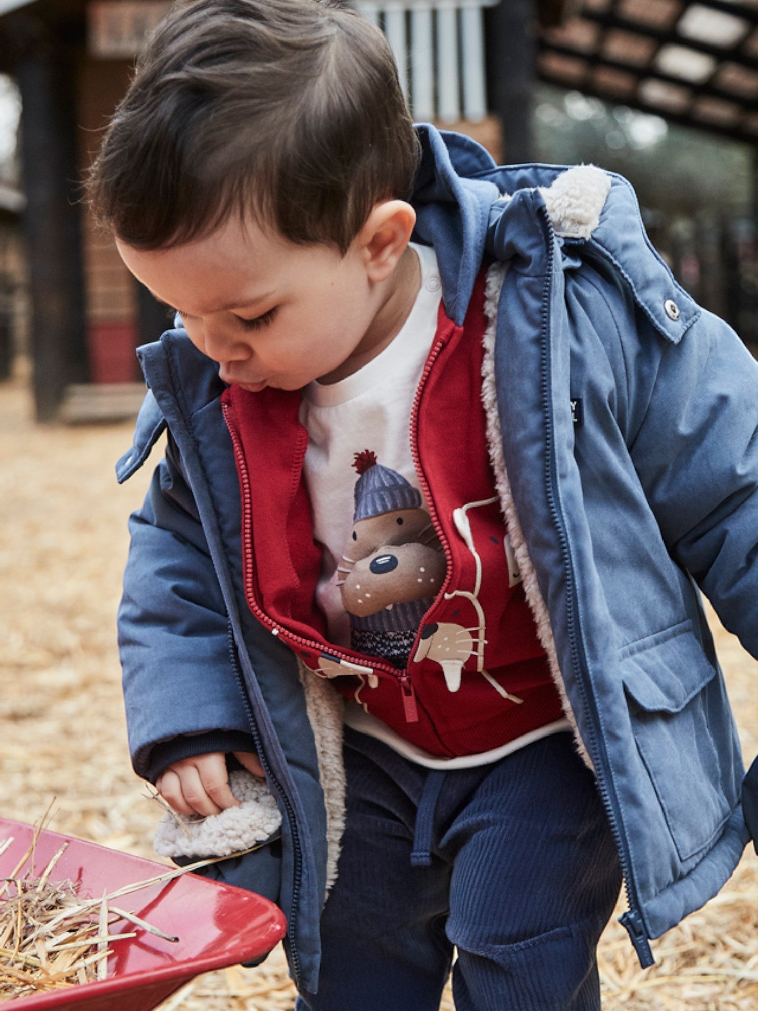 Parka Bimbo Blu 2421/45