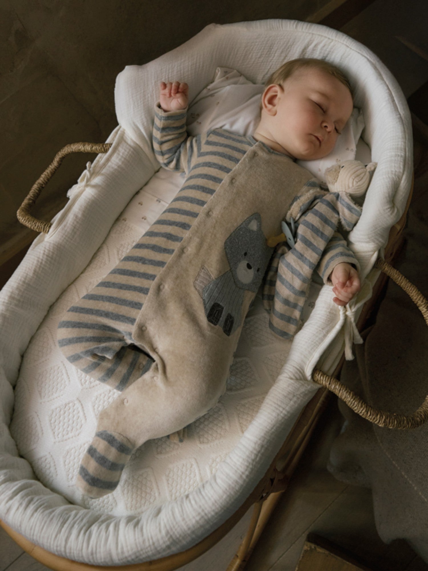 Tutina Neonato Beige 2719/53 - NANU' BABY