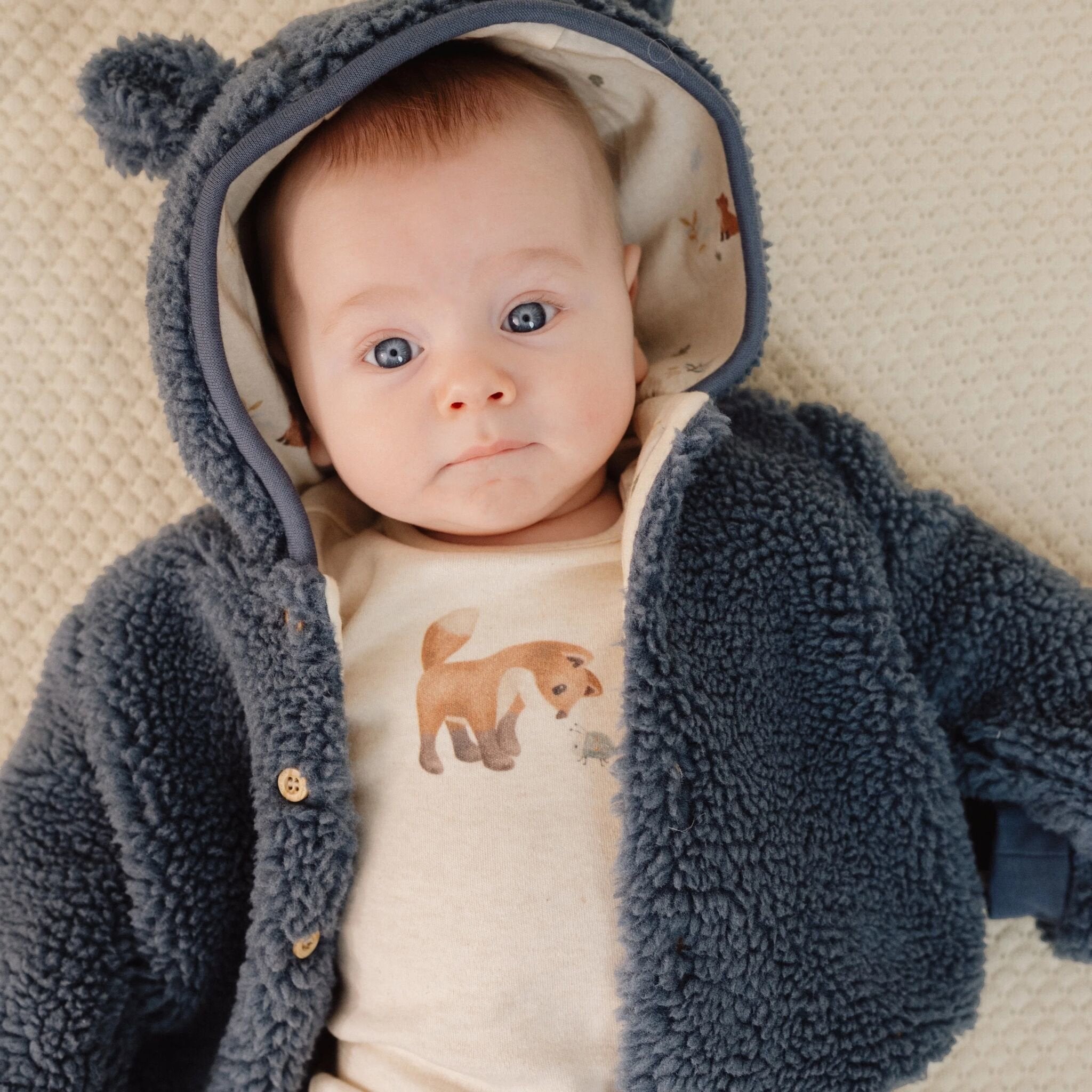 Giacca Teddy Bimbo Blu CL25092119