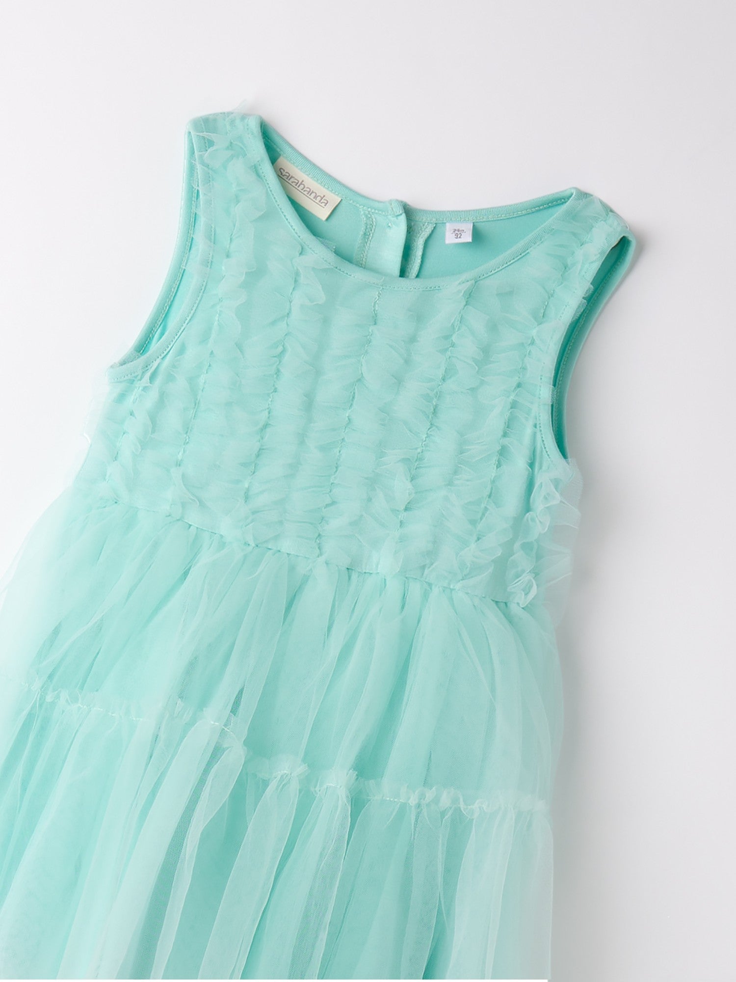Abito Bimba VERDE 0B338/4634 - NANU' BABY