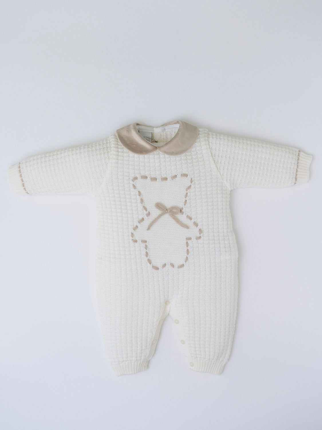Coordinato nascita Neonato VANIGLIA IN8090 - NANU' BABY