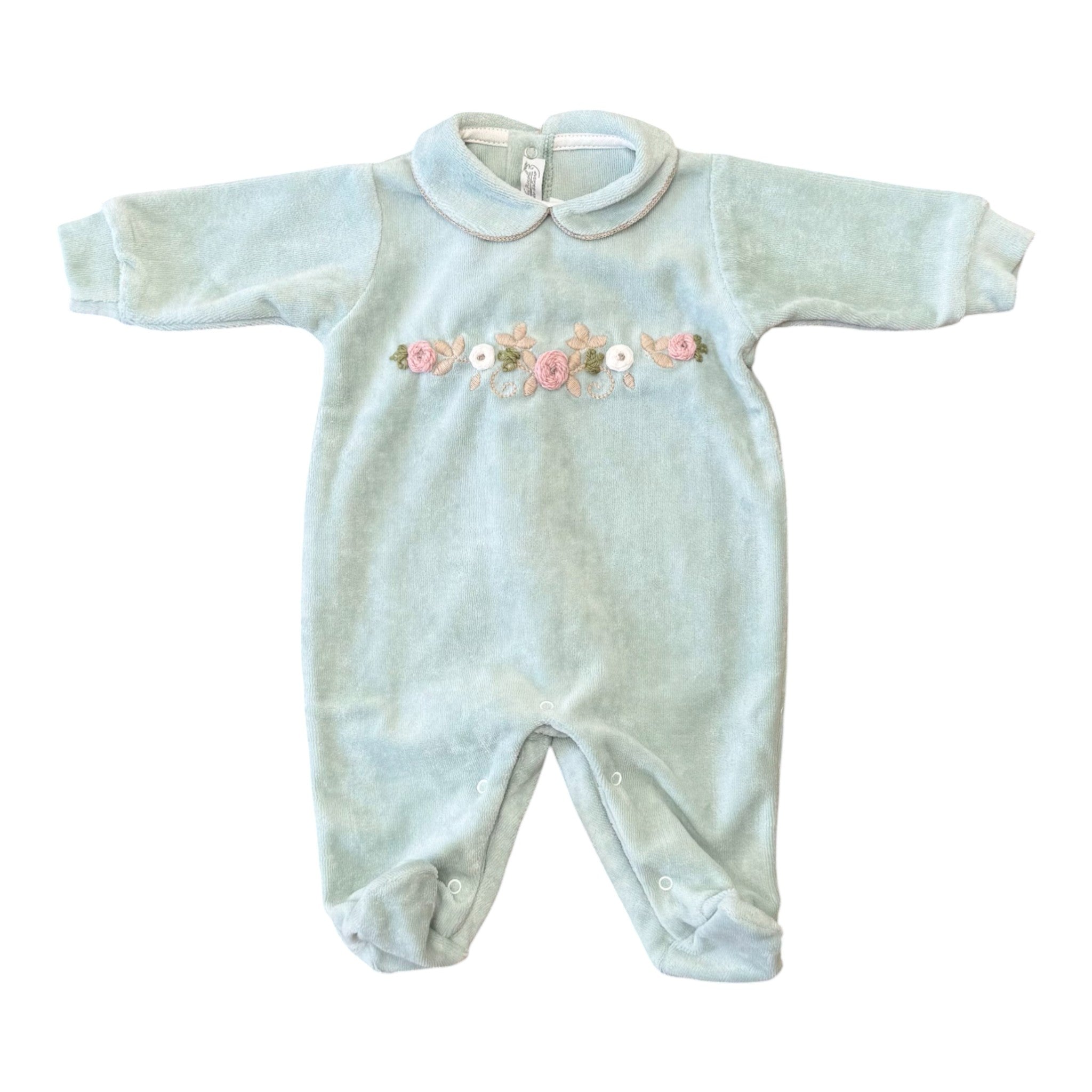 Green Newborn Romper LT1104