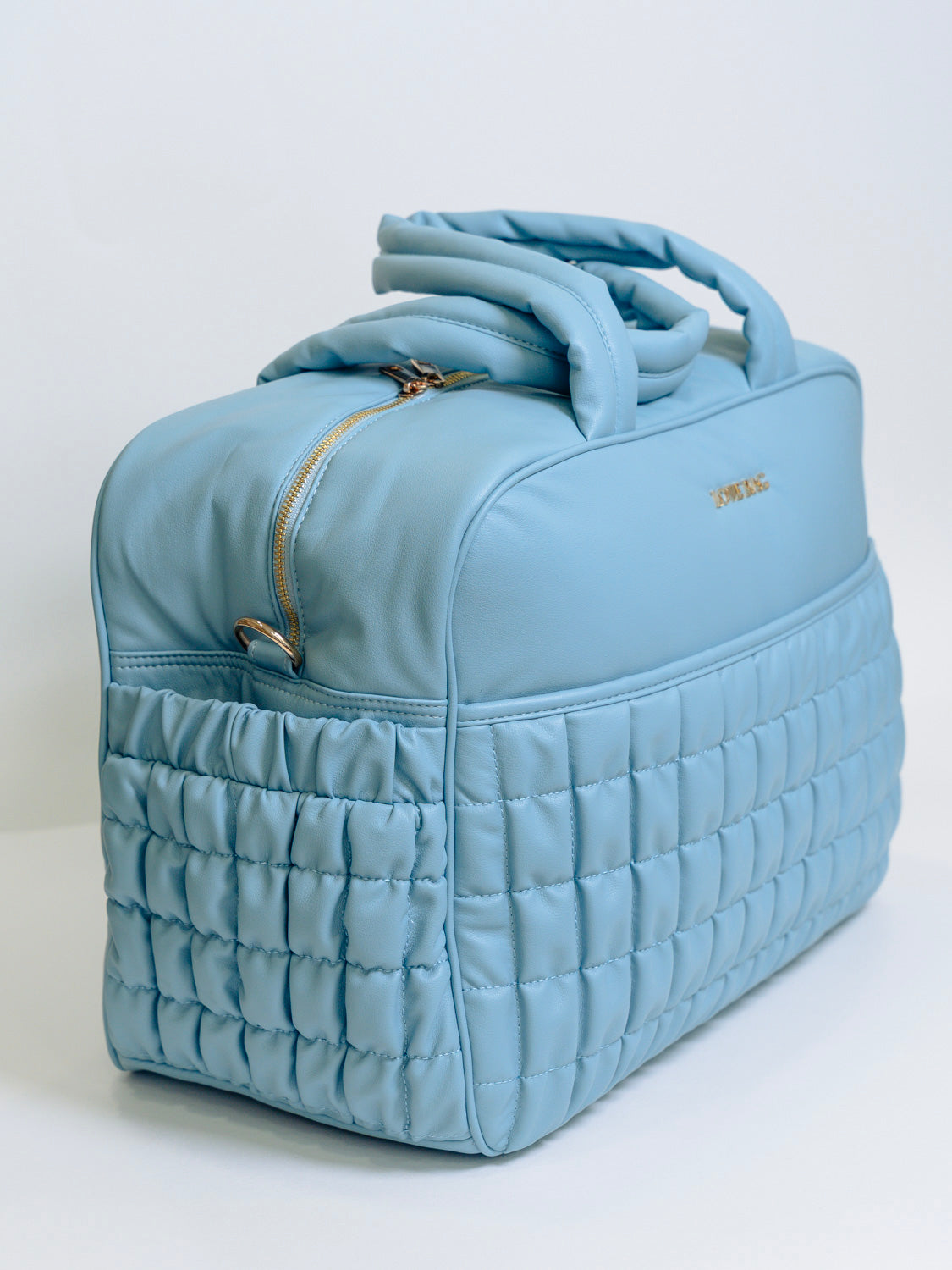 BORSA 48 ORE L ECO PELLE CIELO - NANU' BABY