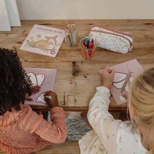 Libro da colorare - Rosa - Giardino delle fate  MULTICOLORE 126145 -  NANU' BABY