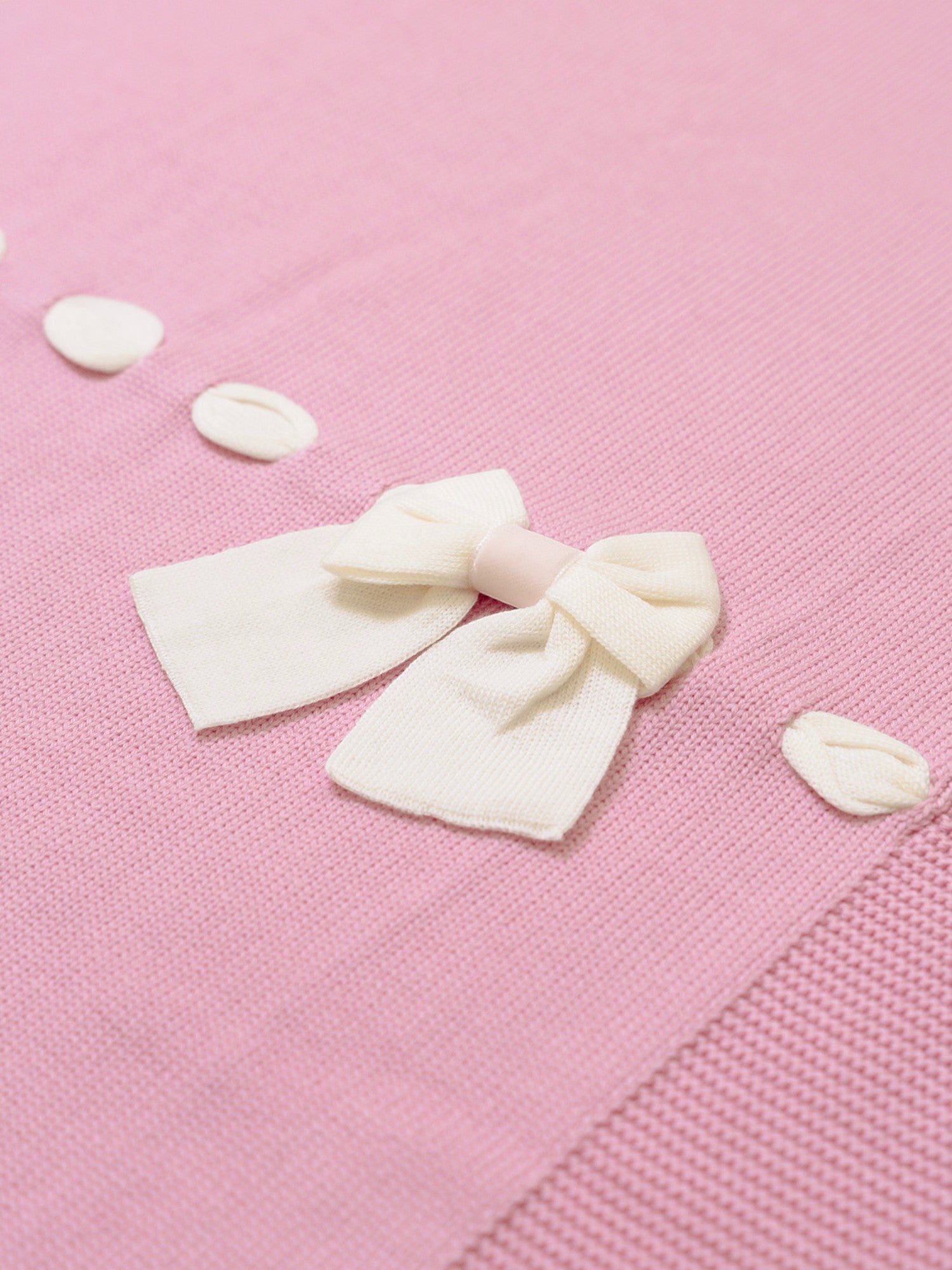 Coperta Flake Neonata ROSA FLAKE 100/F - NANU' BABY
